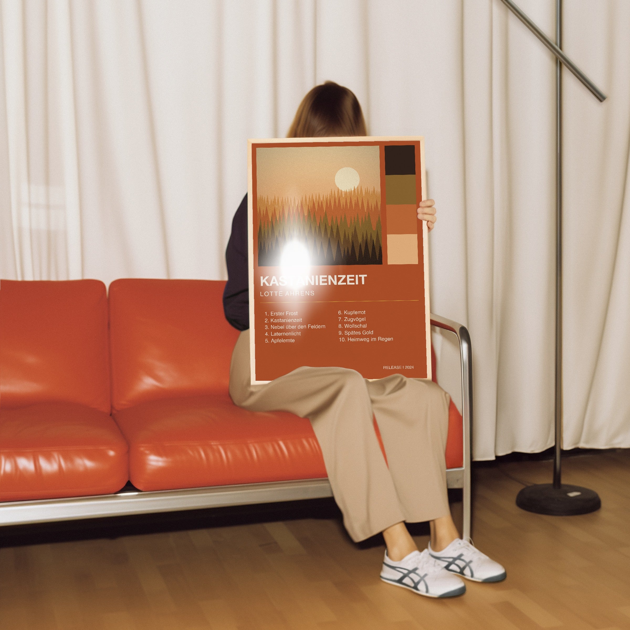 Herbst Album Poster 1 – im Wohnzimmer