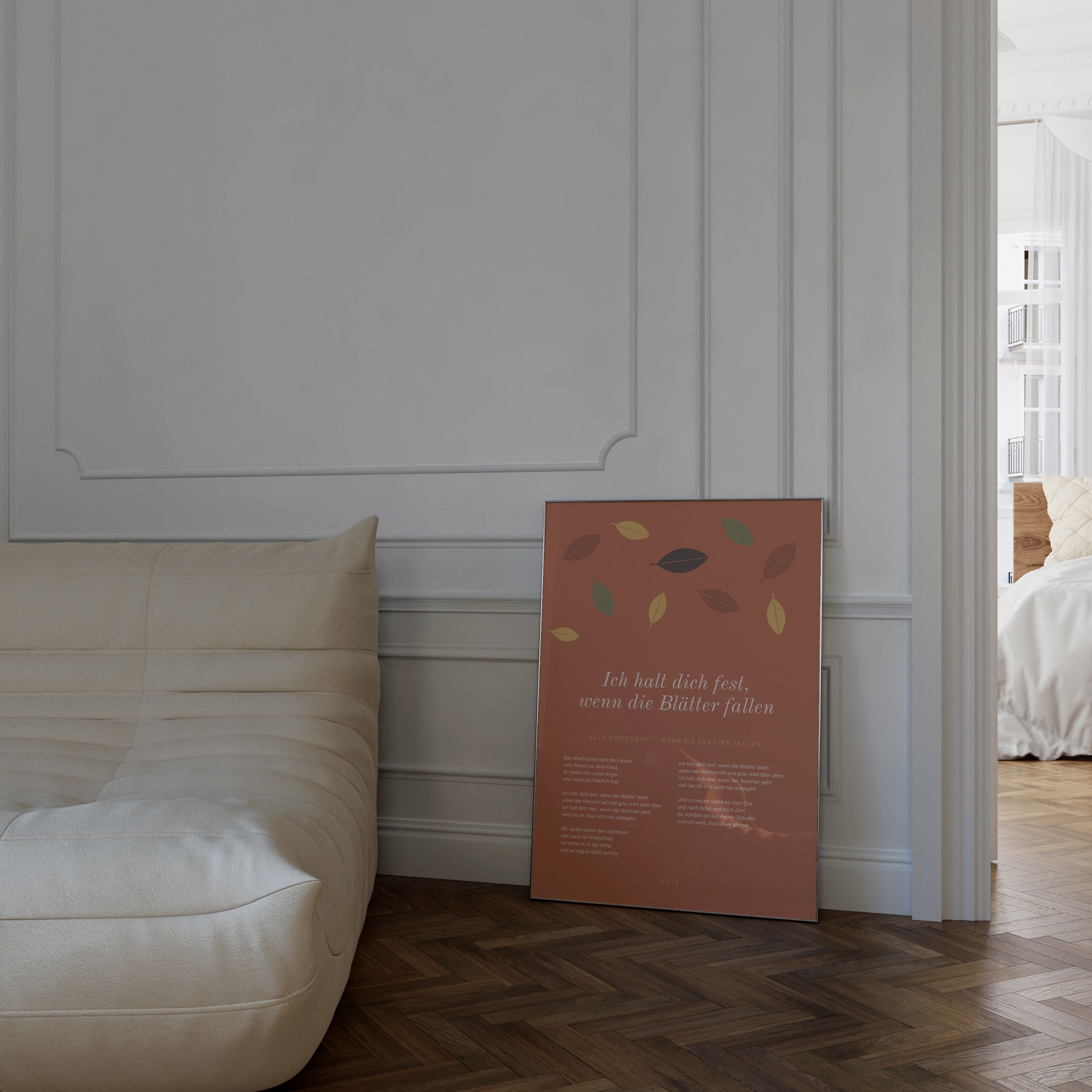 Herbst Blätter Poster 1 – an der Wand