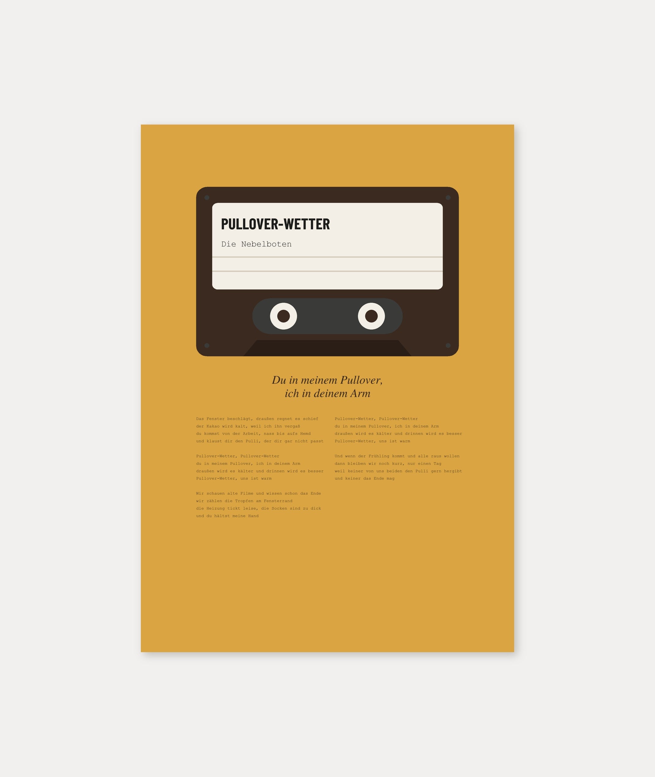 Herbst Kassette Poster 1