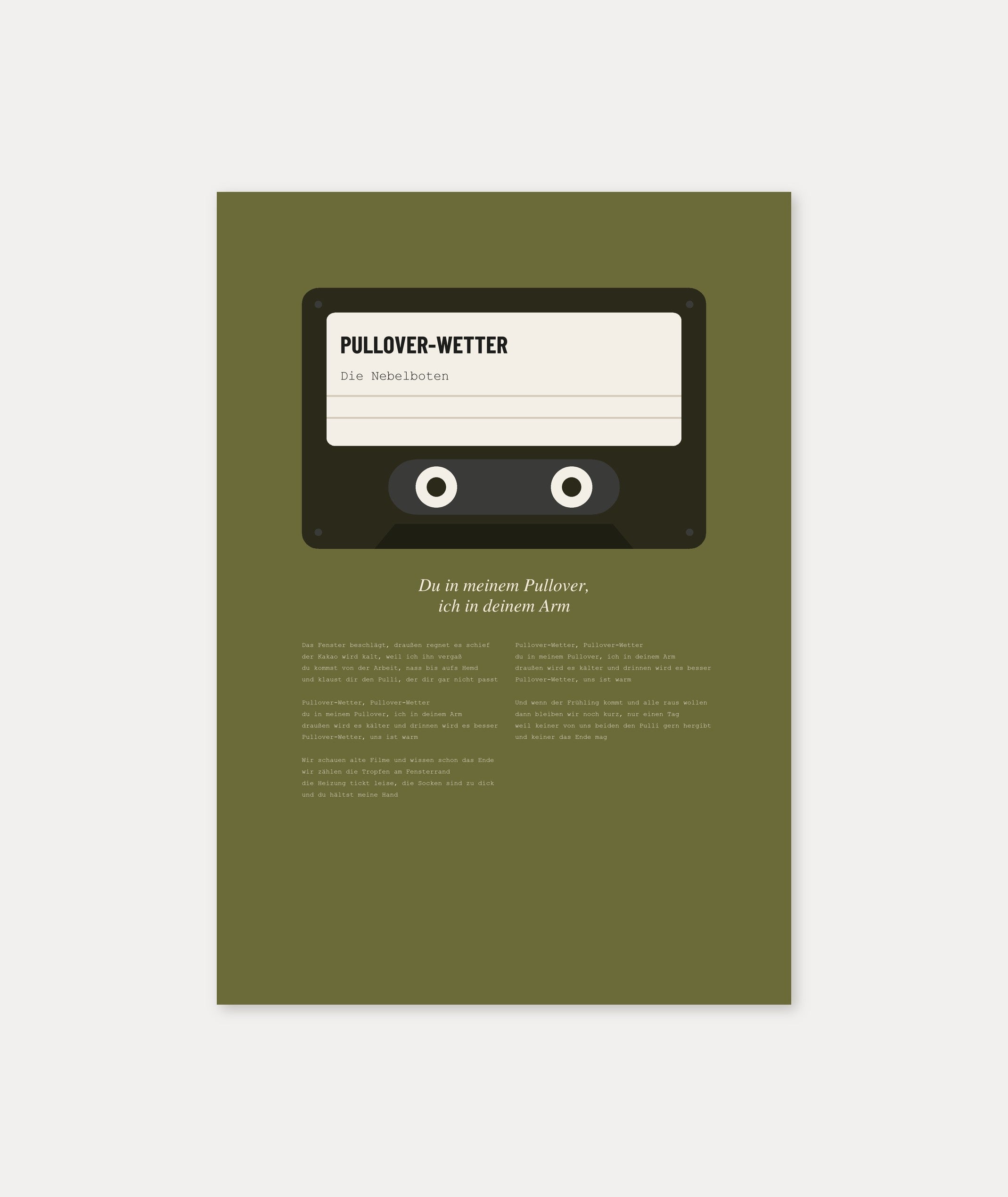 Herbst Kassette Poster 1