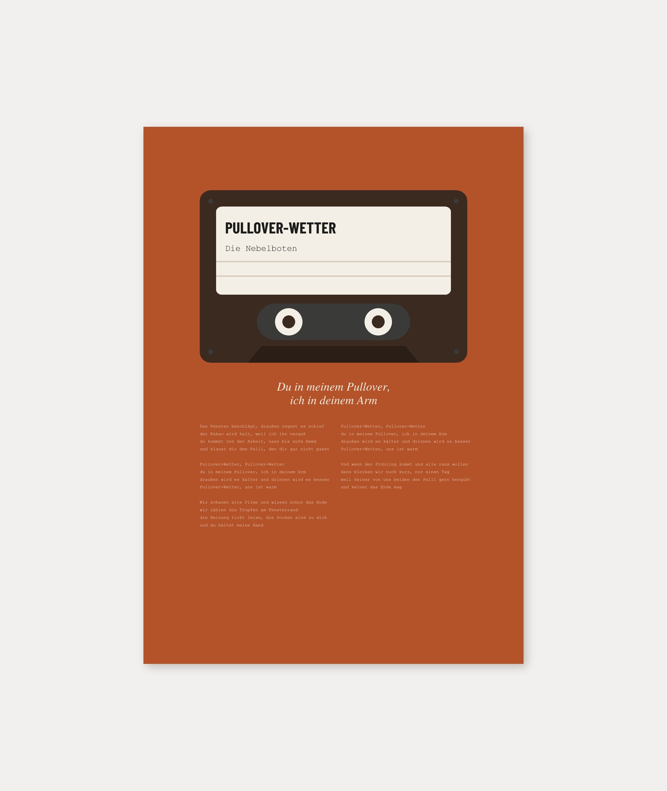 Herbst Kassette Poster 1