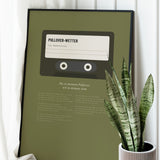 Herbst Kassette Poster 1 – an der Wand
