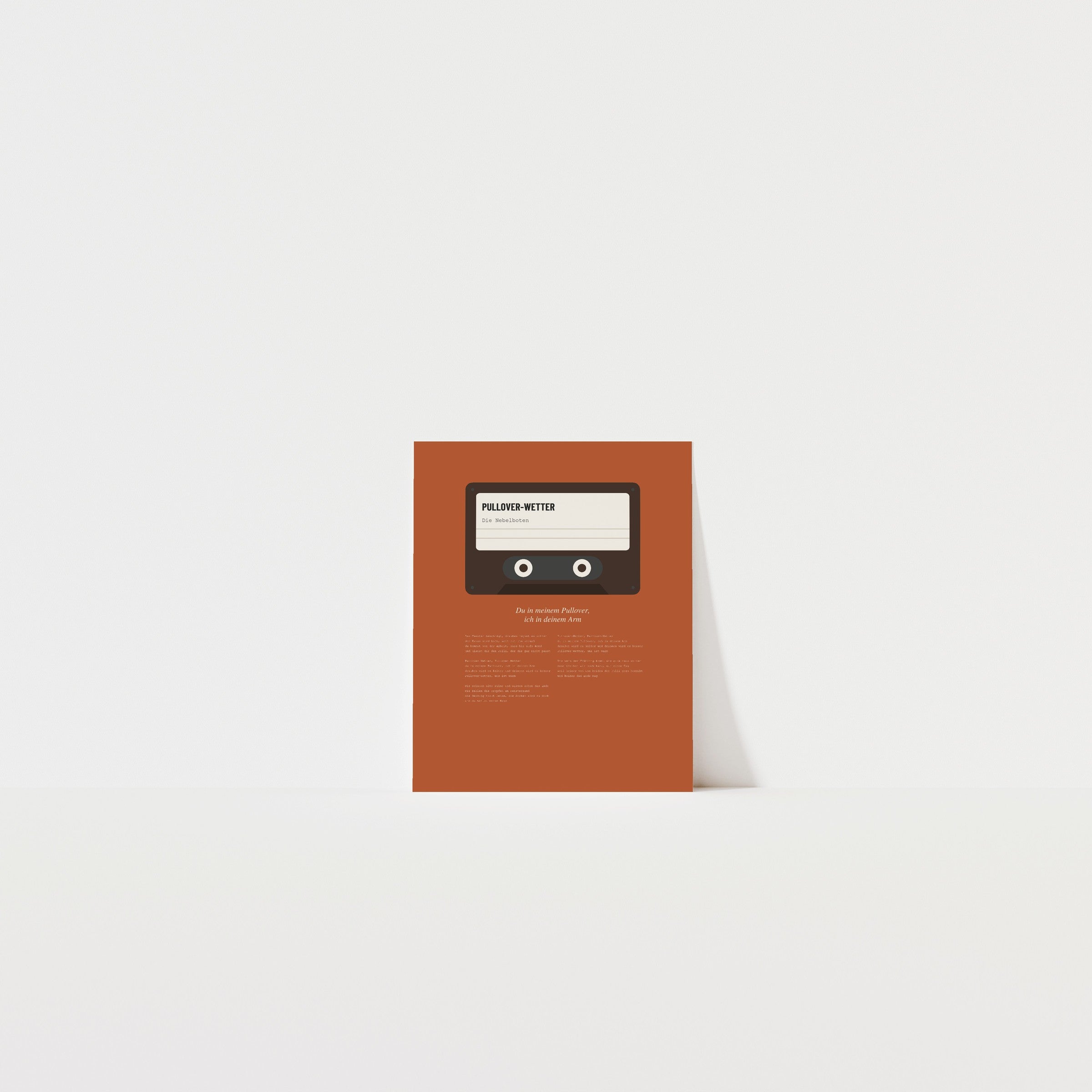 Herbst Kassette Poster 1 – Raumansicht