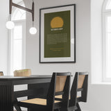 Herbst Oktoberlicht Poster 1 – im Wohnzimmer