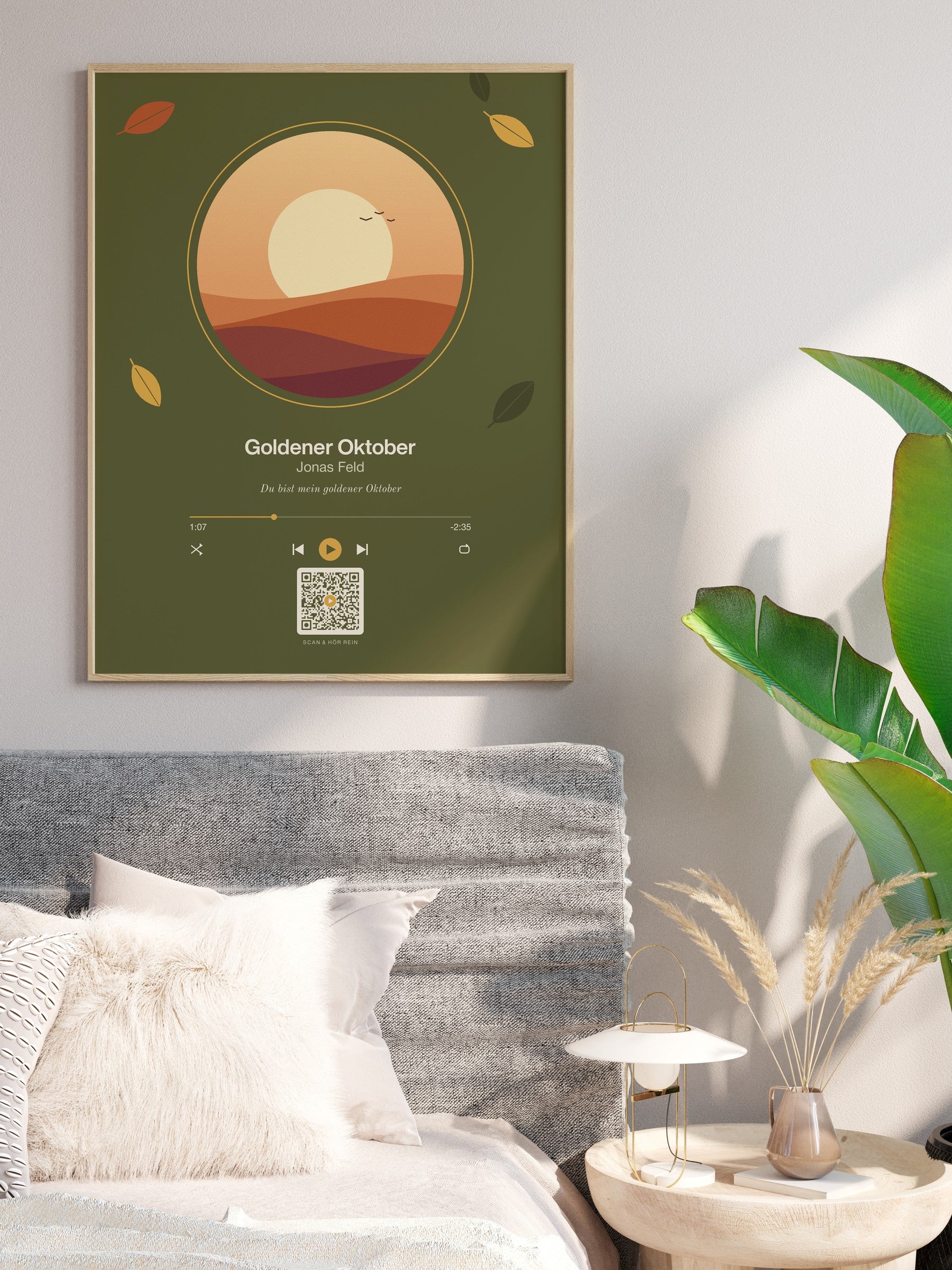 Herbst Player Poster 1 – im Wohnzimmer
