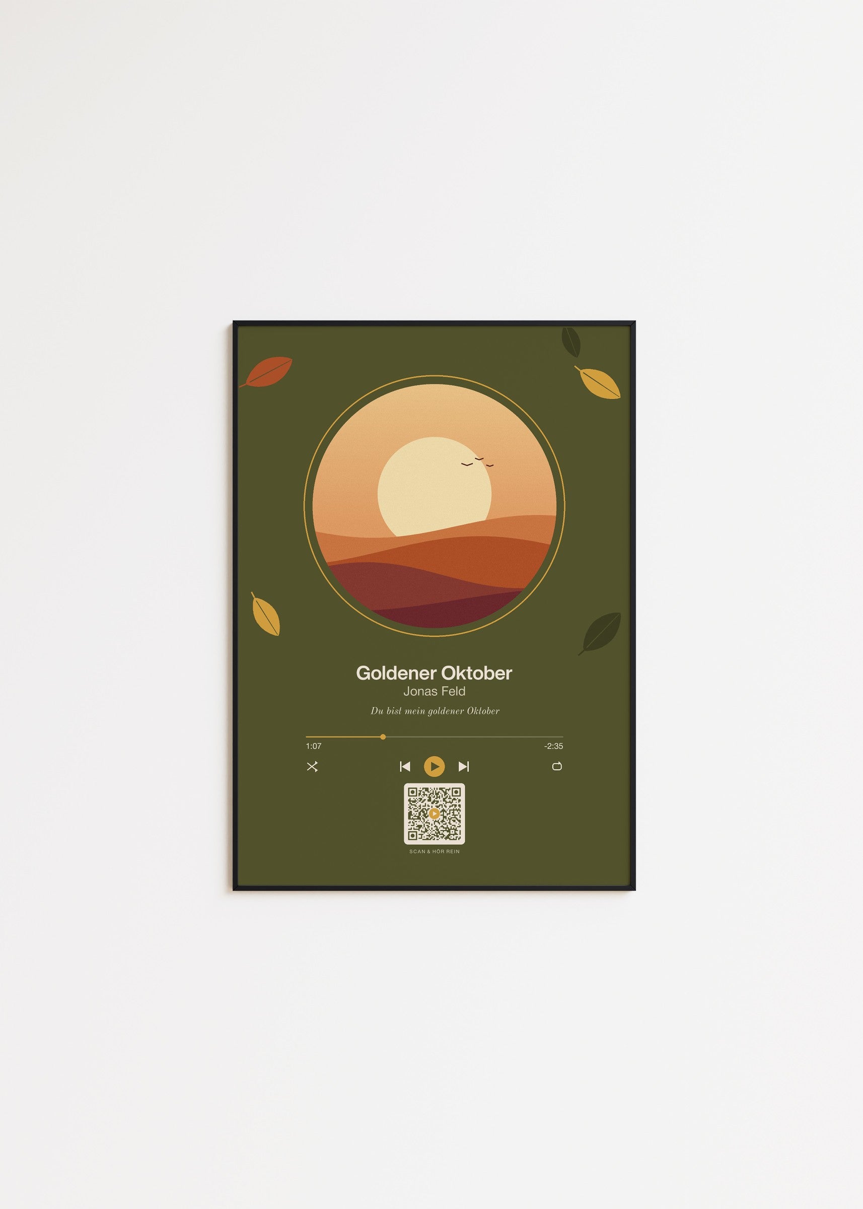 Herbst Player Poster 1 – an der Wand