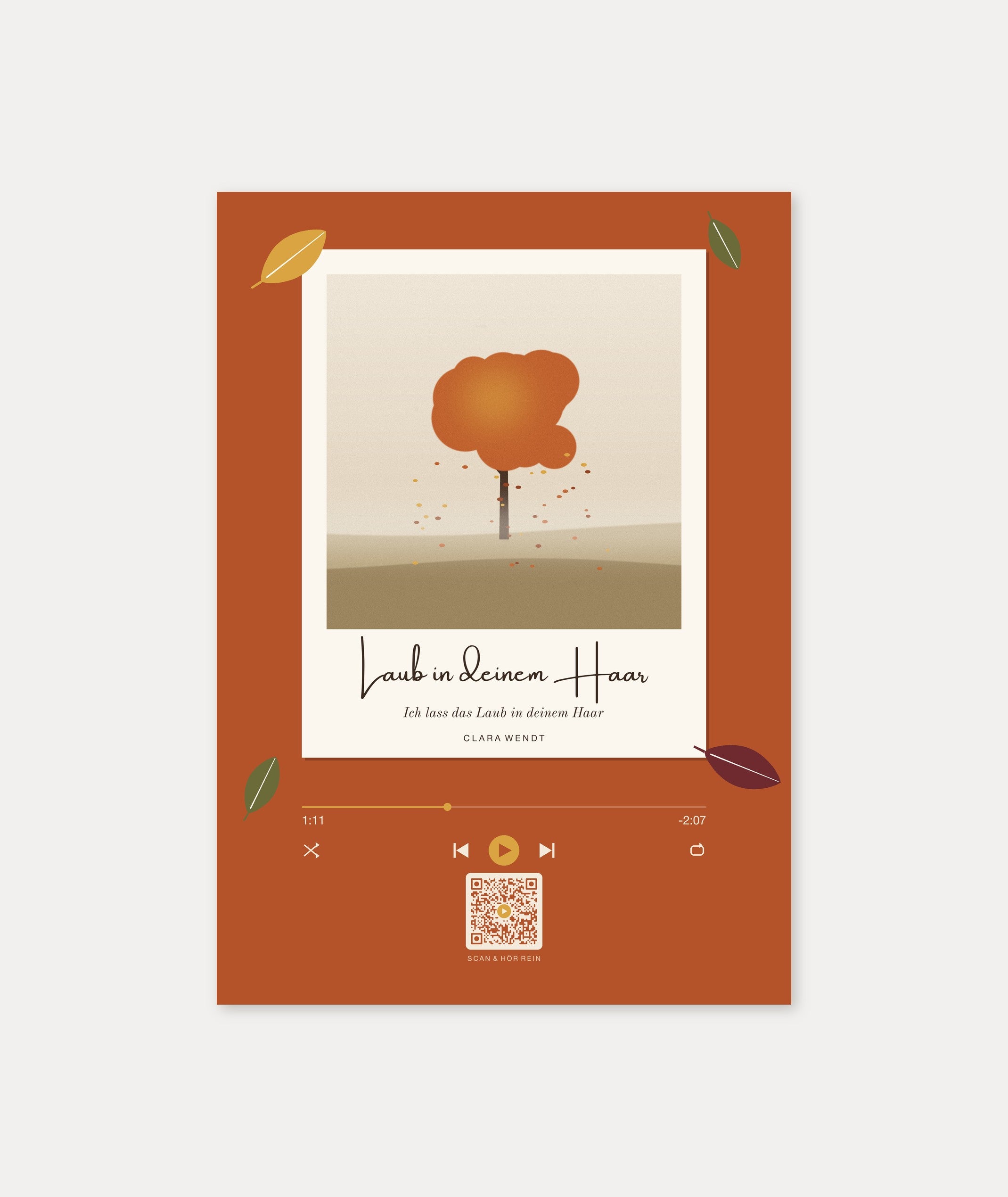 Herbst Polaroid Player Poster 1