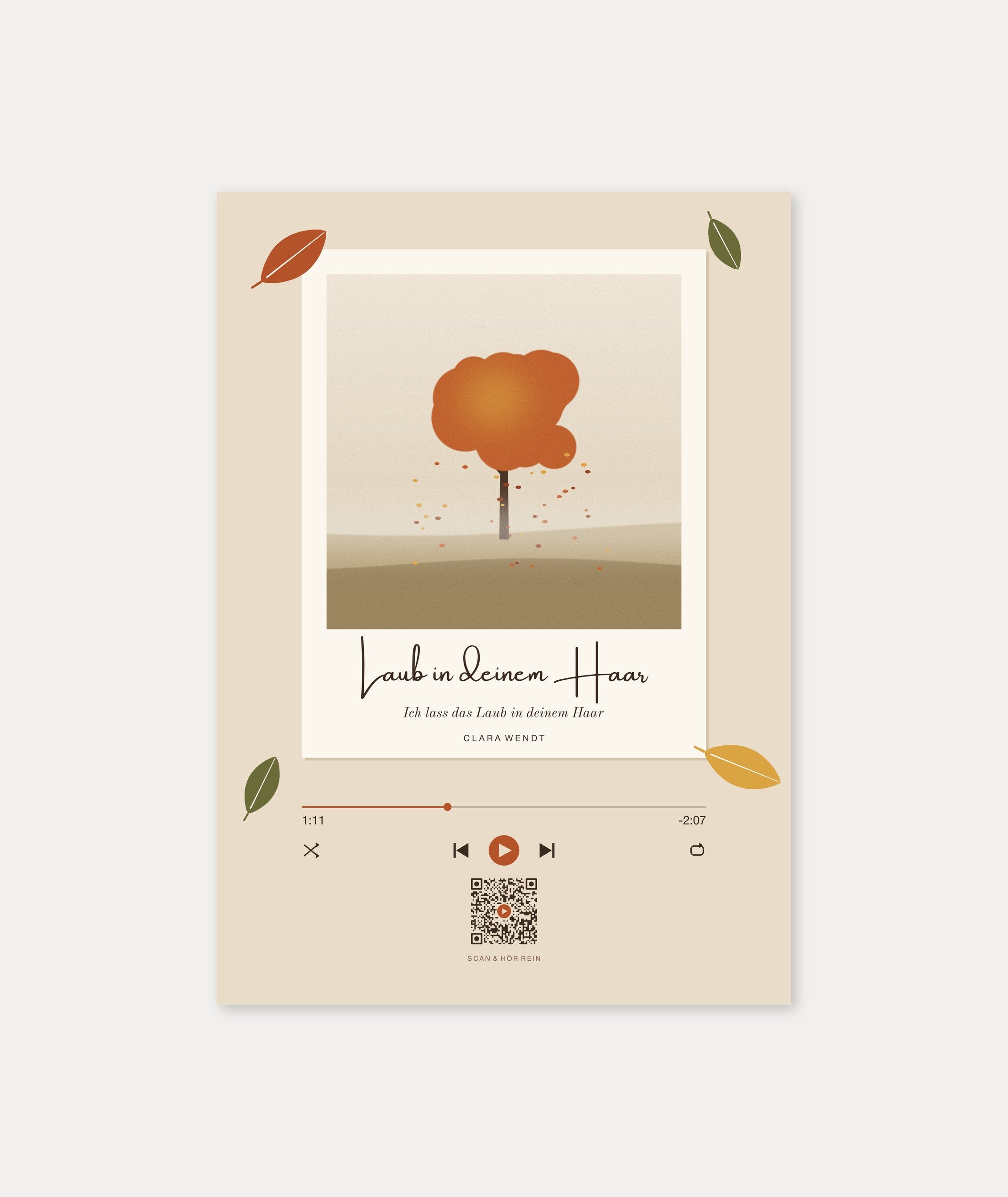 Herbst Polaroid Player Poster 1