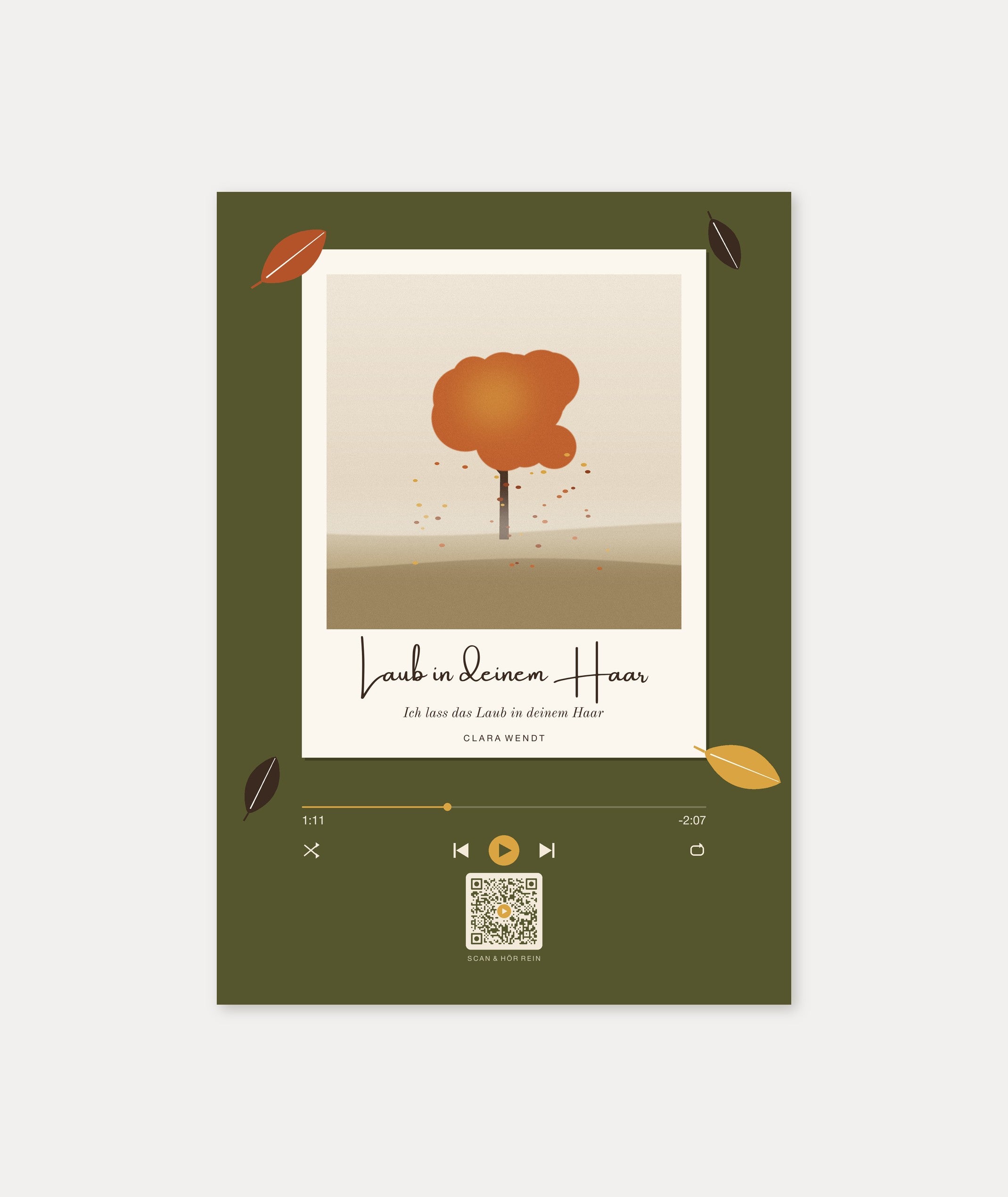 Herbst Polaroid Player Poster 1