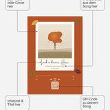 Herbst Polaroid Player Poster 1 – Felder frei wählbar