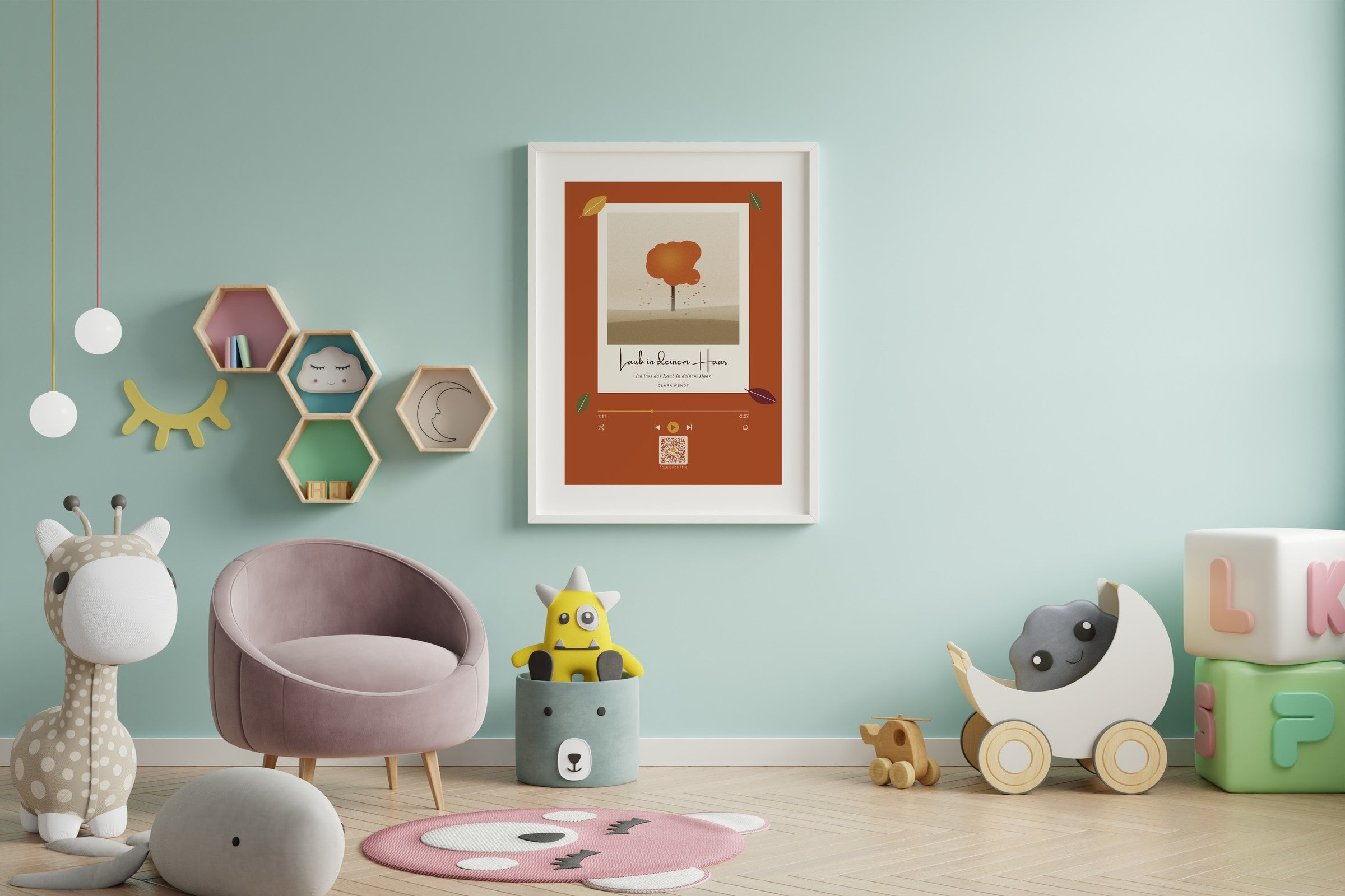 Herbst Polaroid Player Poster 1 – an der Wand