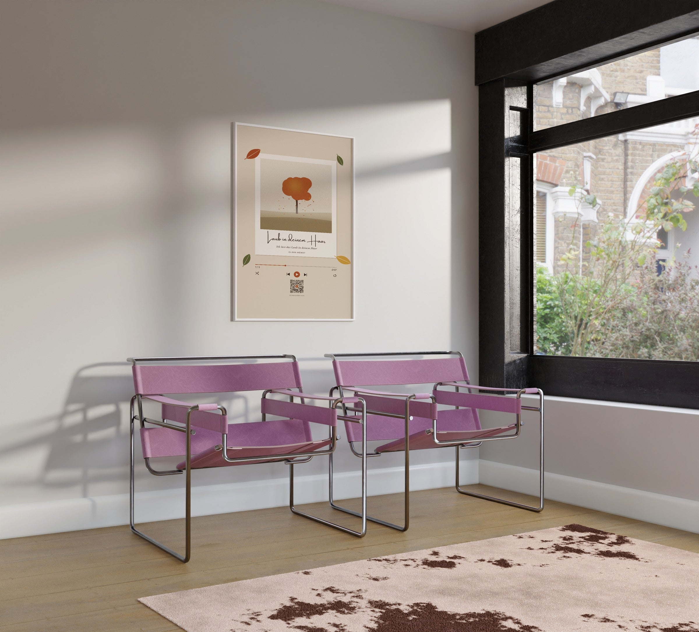 Herbst Polaroid Player Poster 1 – an der Wand