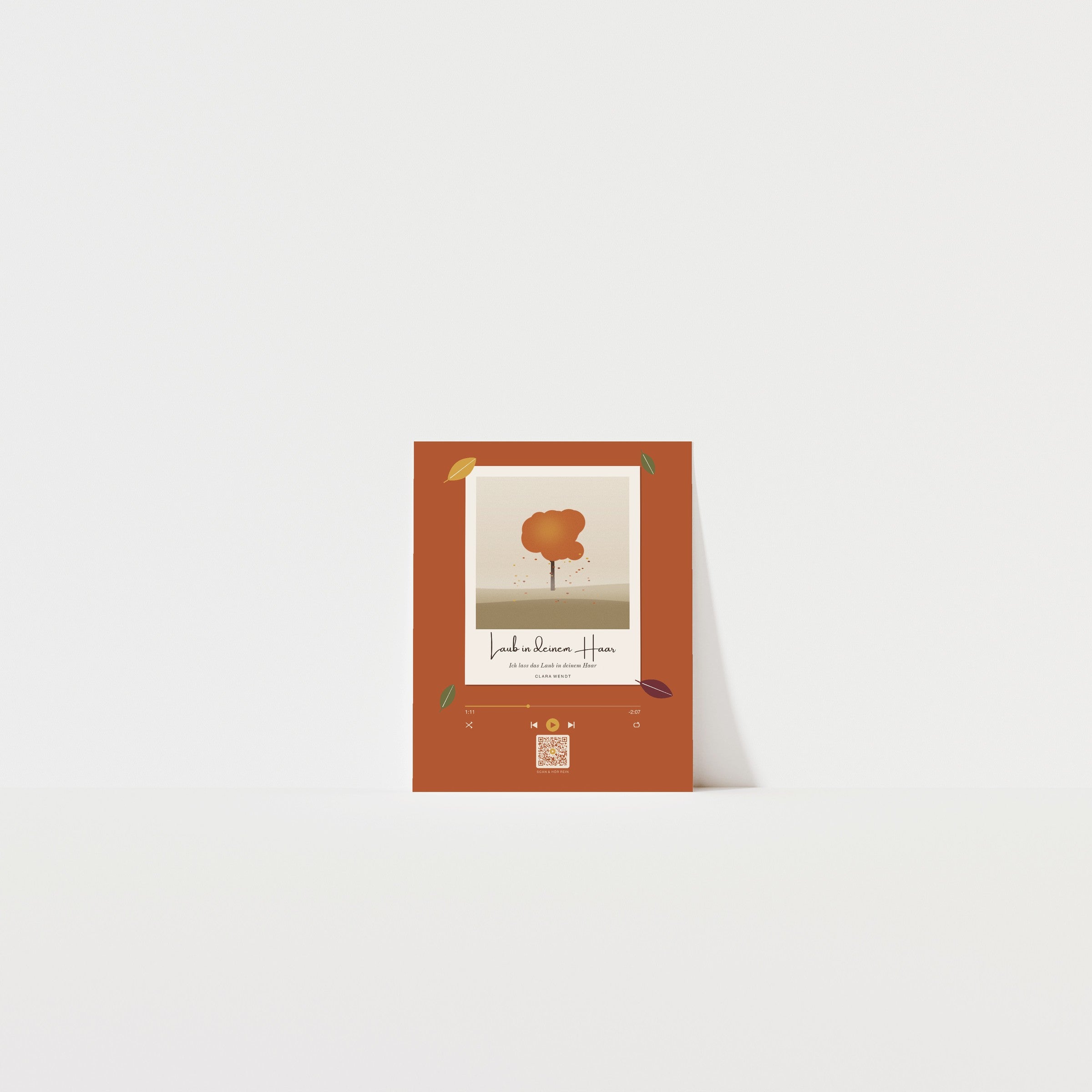 Herbst Polaroid Player Poster 1 – Raumansicht