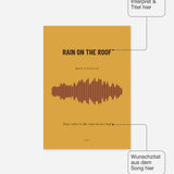 Herbst Soundwave Poster 1 – Felder frei wählbar