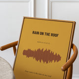 Herbst Soundwave Poster 1 – im Wohnzimmer