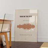 Herbst Soundwave Poster 1 – an der Wand