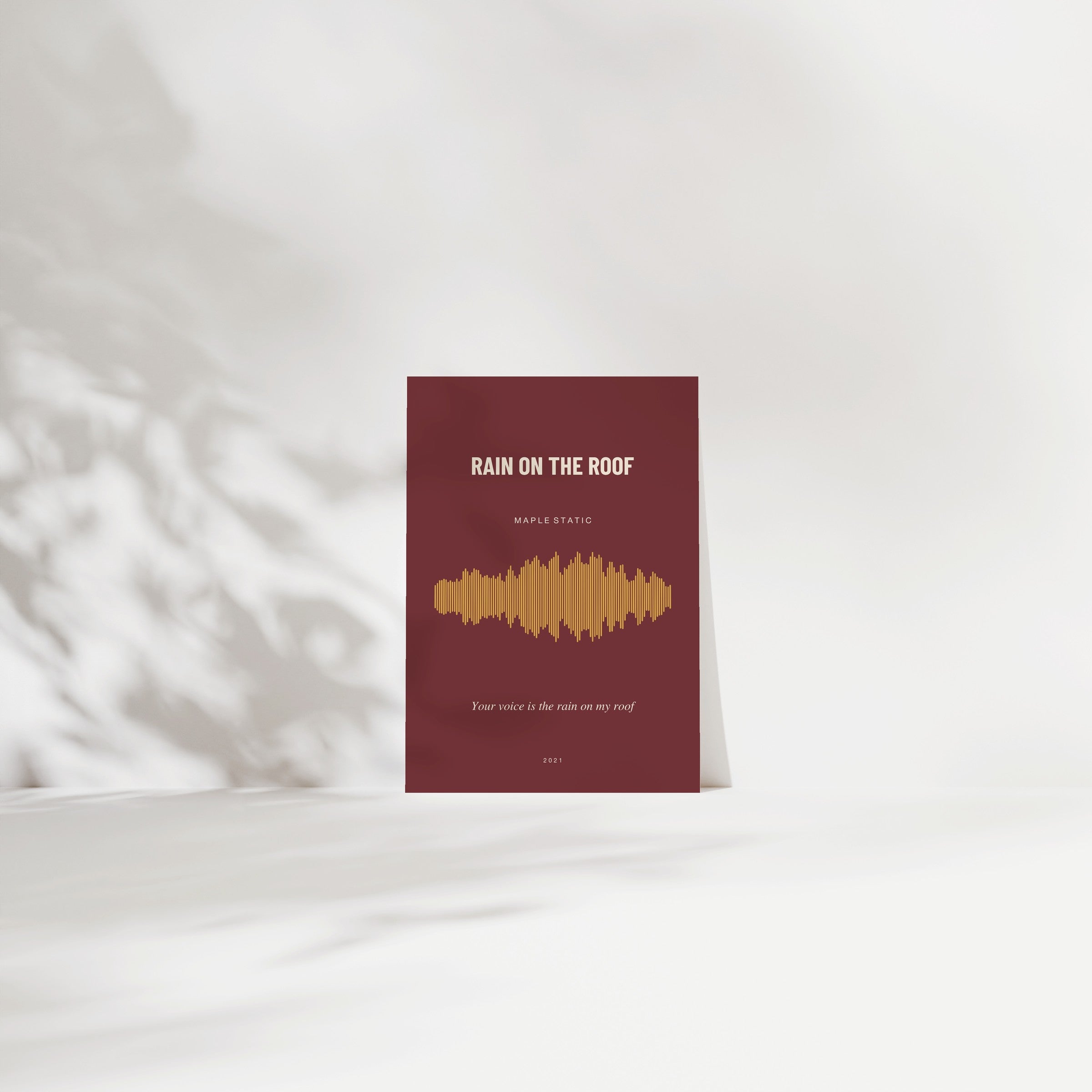 Herbst Soundwave Poster 1 – Raumansicht