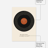 Herbst Vinyl Poster 1 – Felder frei wählbar