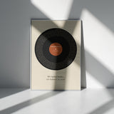 Herbst Vinyl Poster 1 – im Wohnzimmer