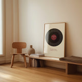 Herbst Vinyl Poster 1 – im Wohnzimmer