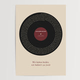 Herbst Vinyl Poster 1 – Raumansicht