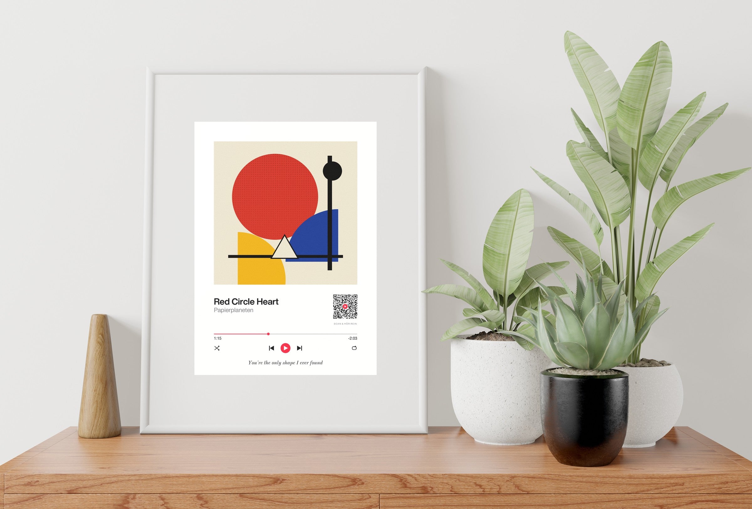 Song Player Poster 1 – im Wohnzimmer