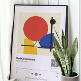 Song Player Poster 1 – an der Wand