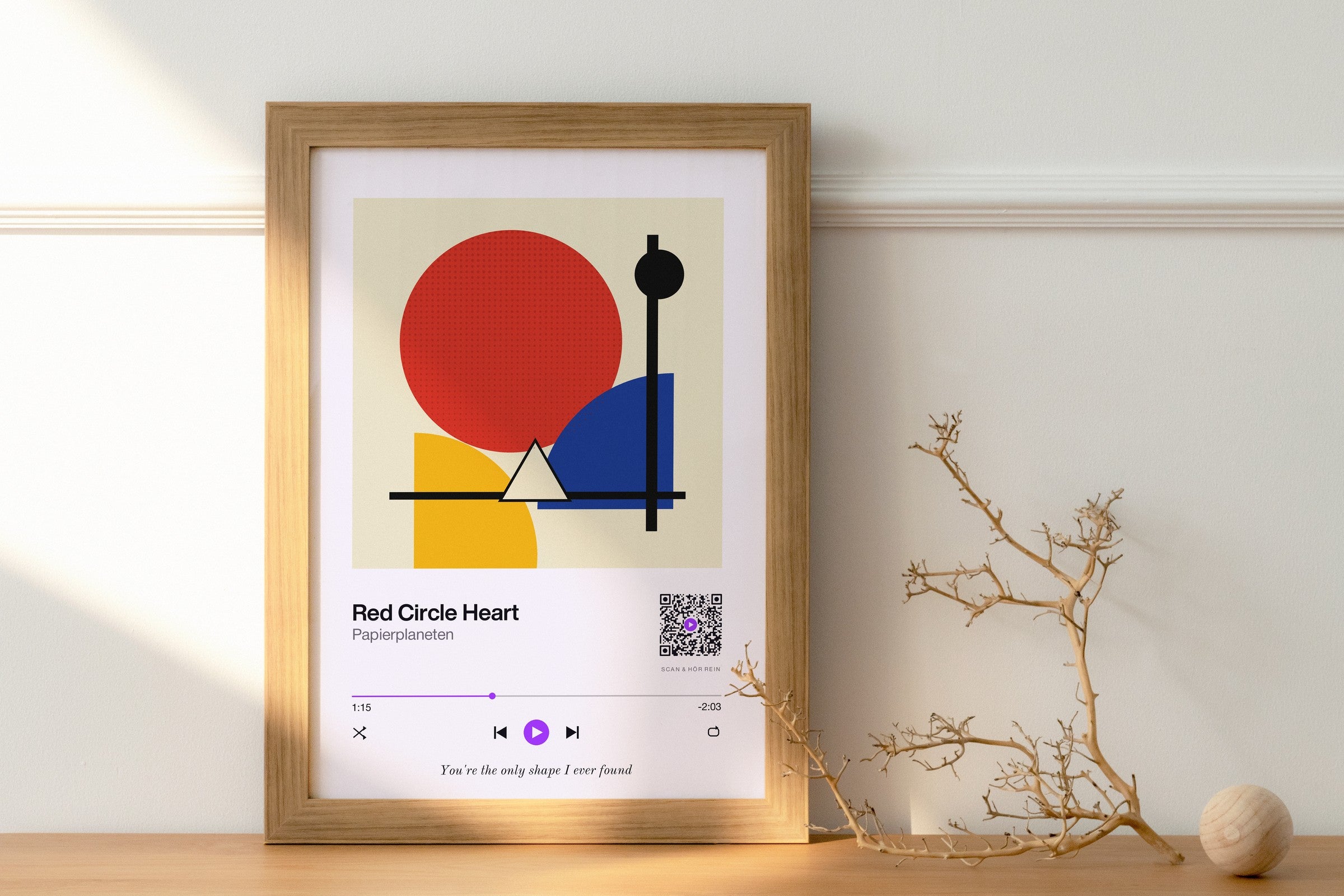 Song Player Poster 1 – Raumansicht