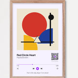 Song Player Poster 1 – Echtholzrahmen Natur