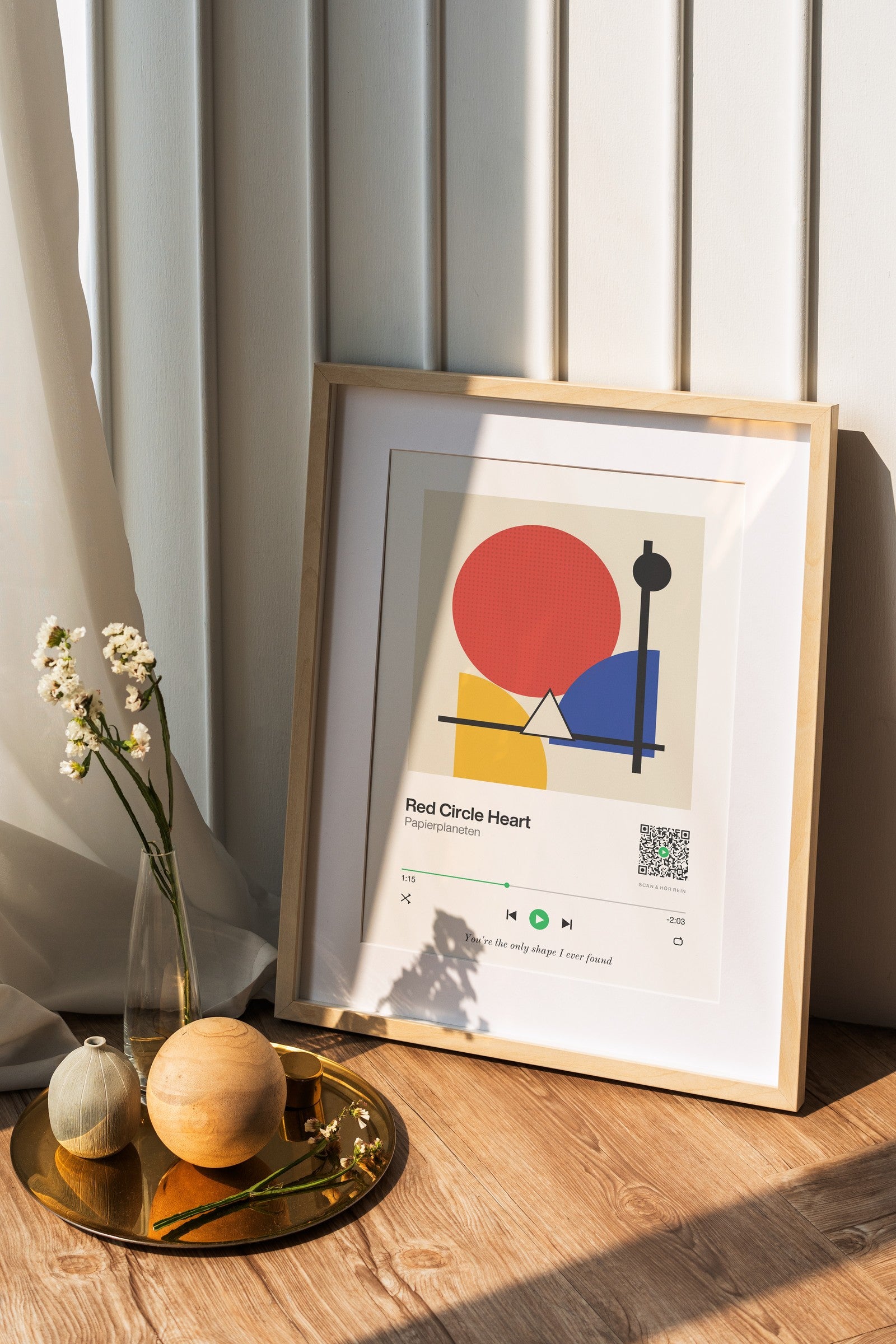 Song Player Poster 1 – im Wohnzimmer