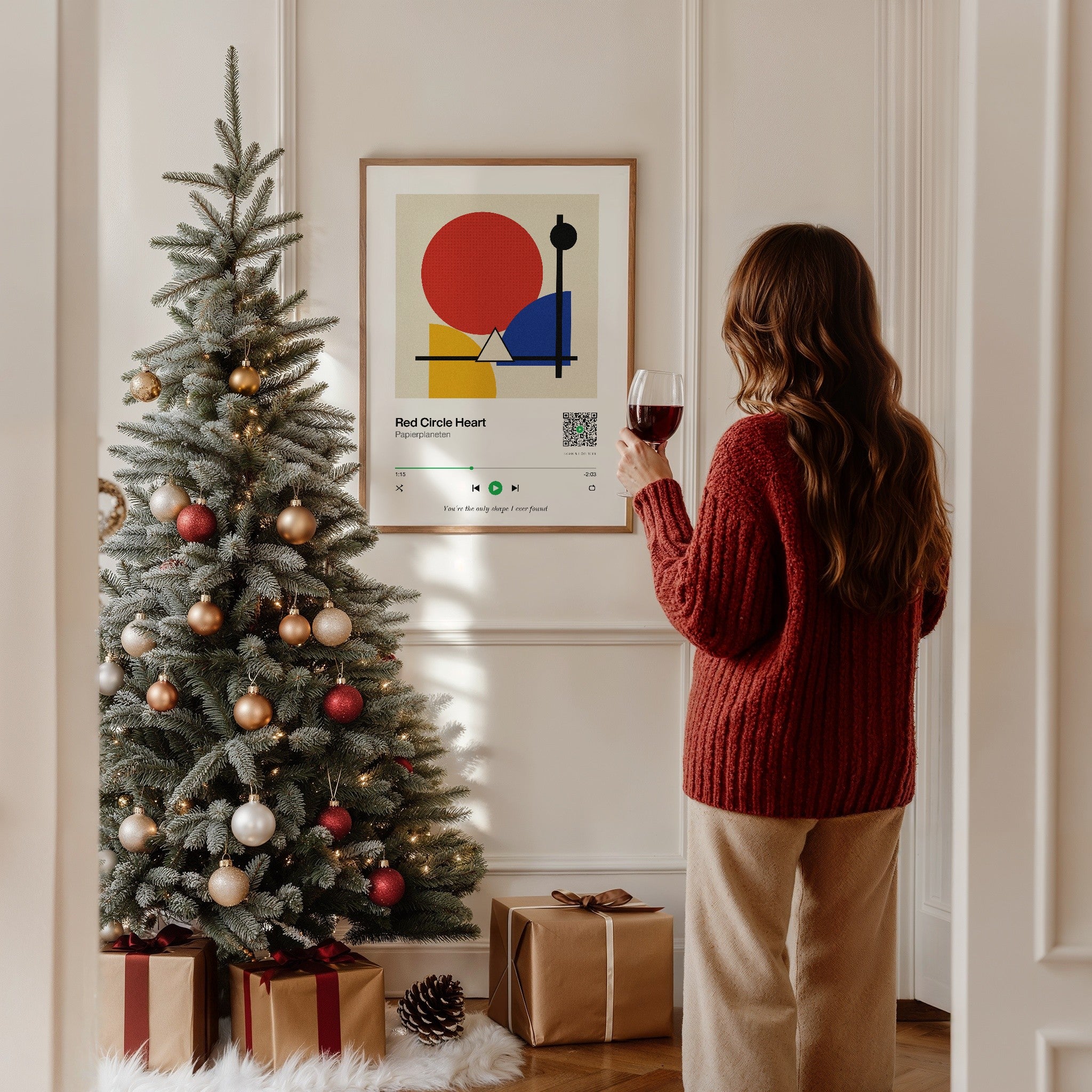 Song Player Poster 1 – an der Wand