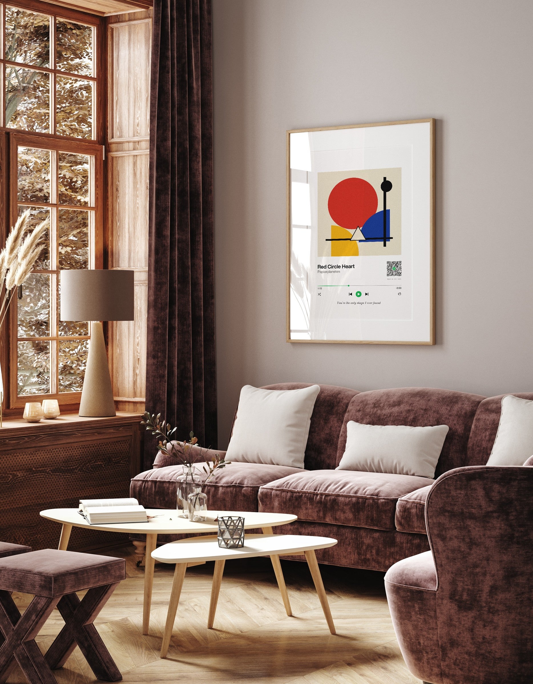 Song Player Poster 1 – Raumansicht