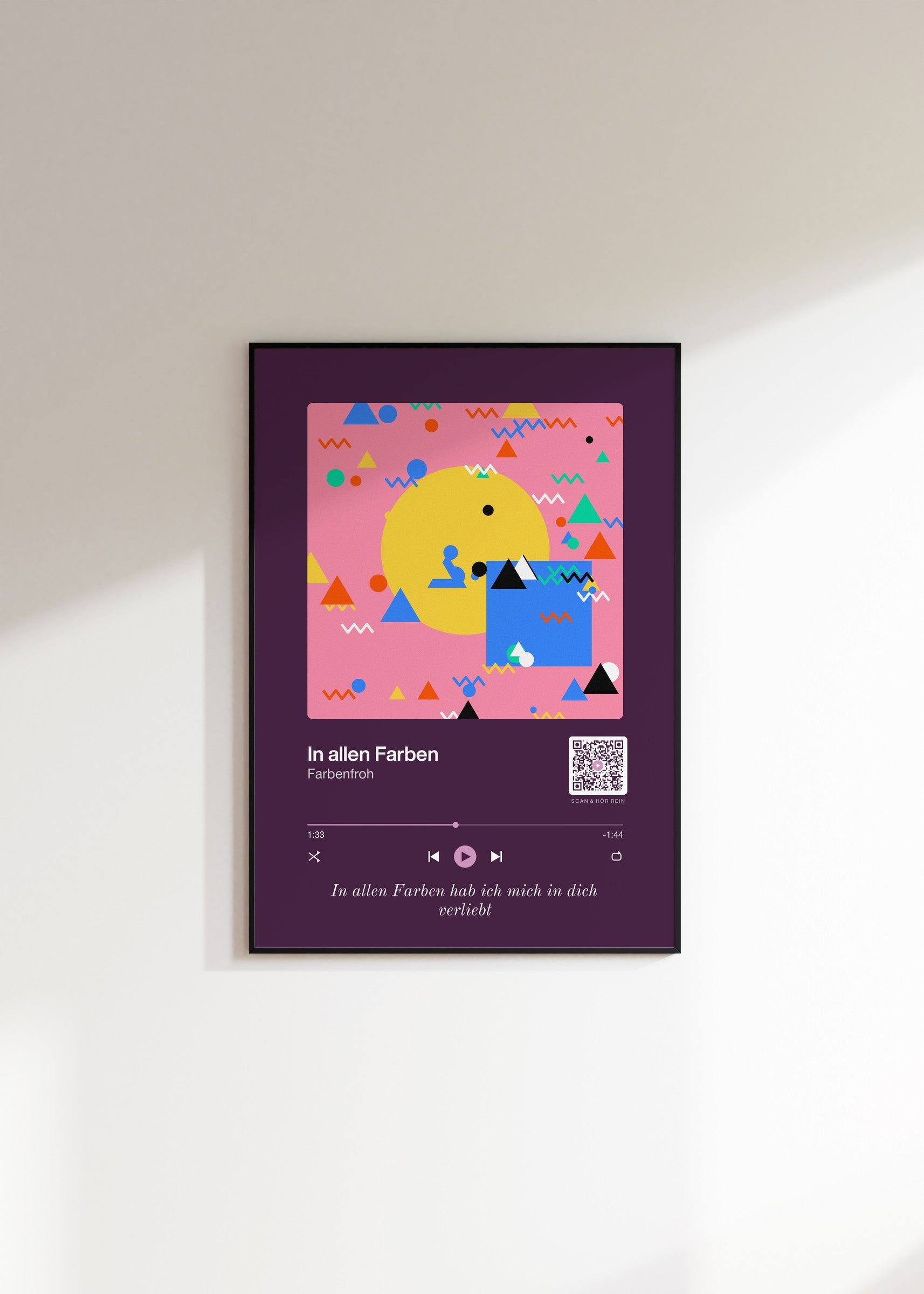 Song Player Poster 10 – Raumansicht