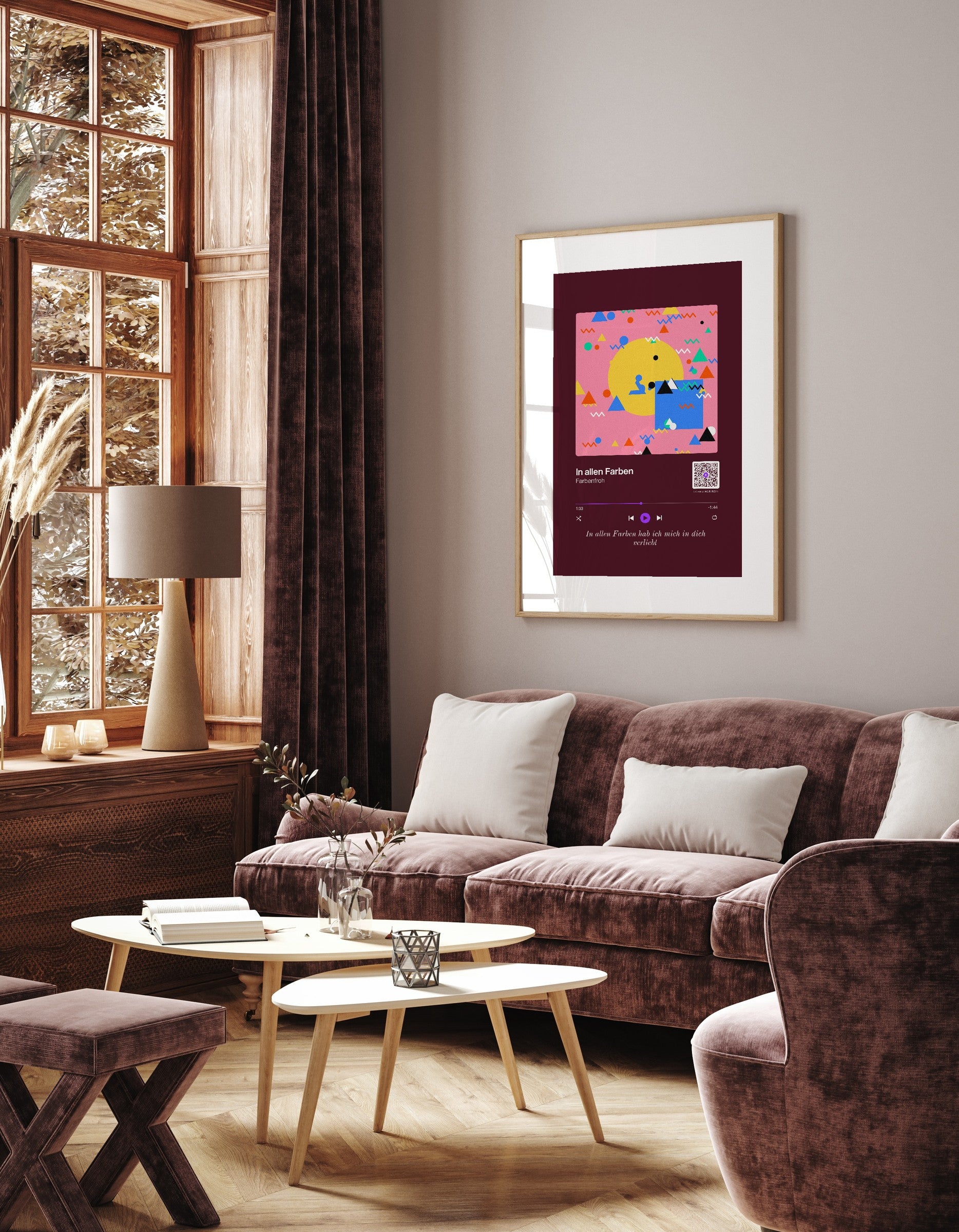 Song Player Poster 10 – an der Wand