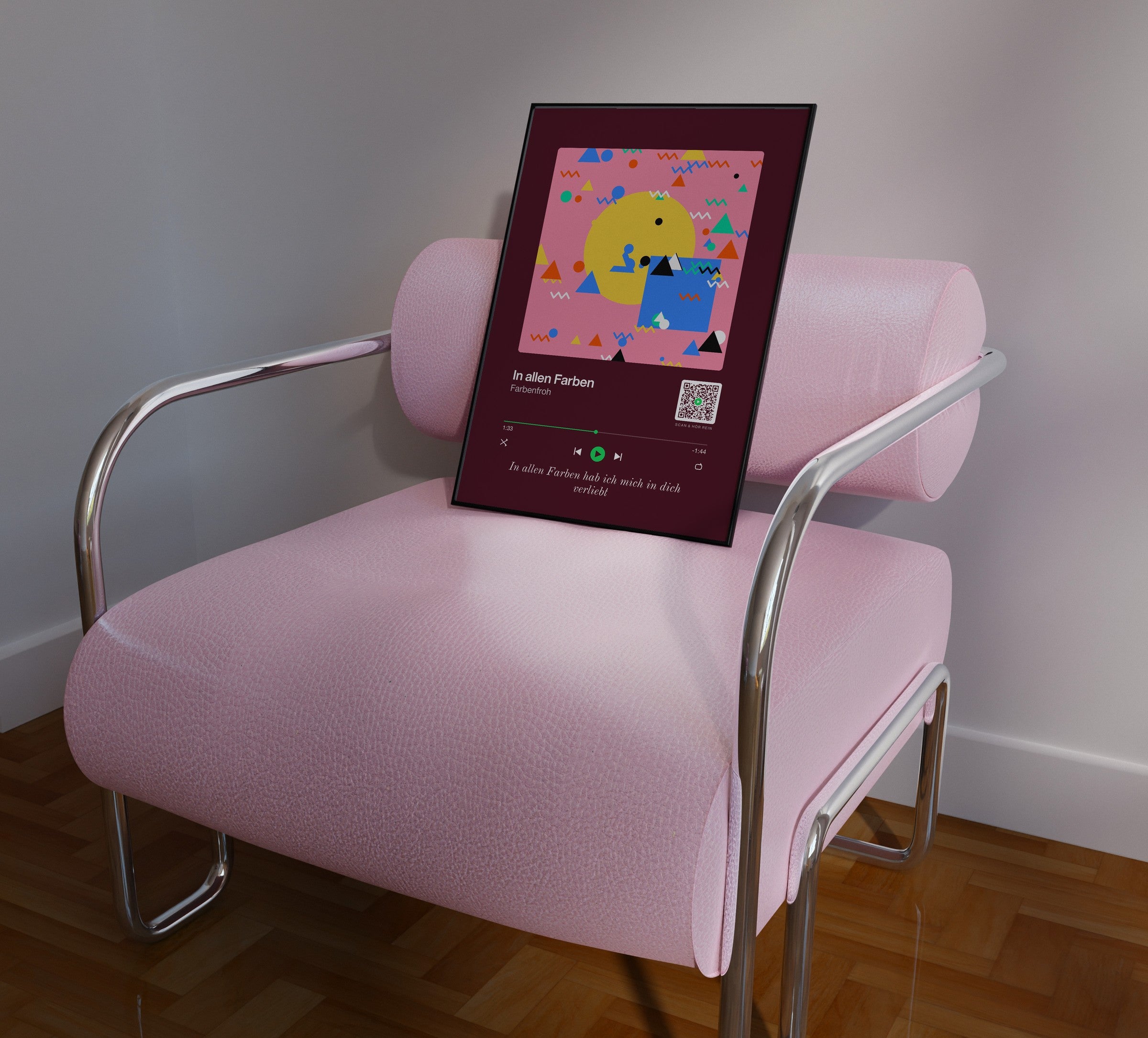 Song Player Poster 10 – im Wohnzimmer