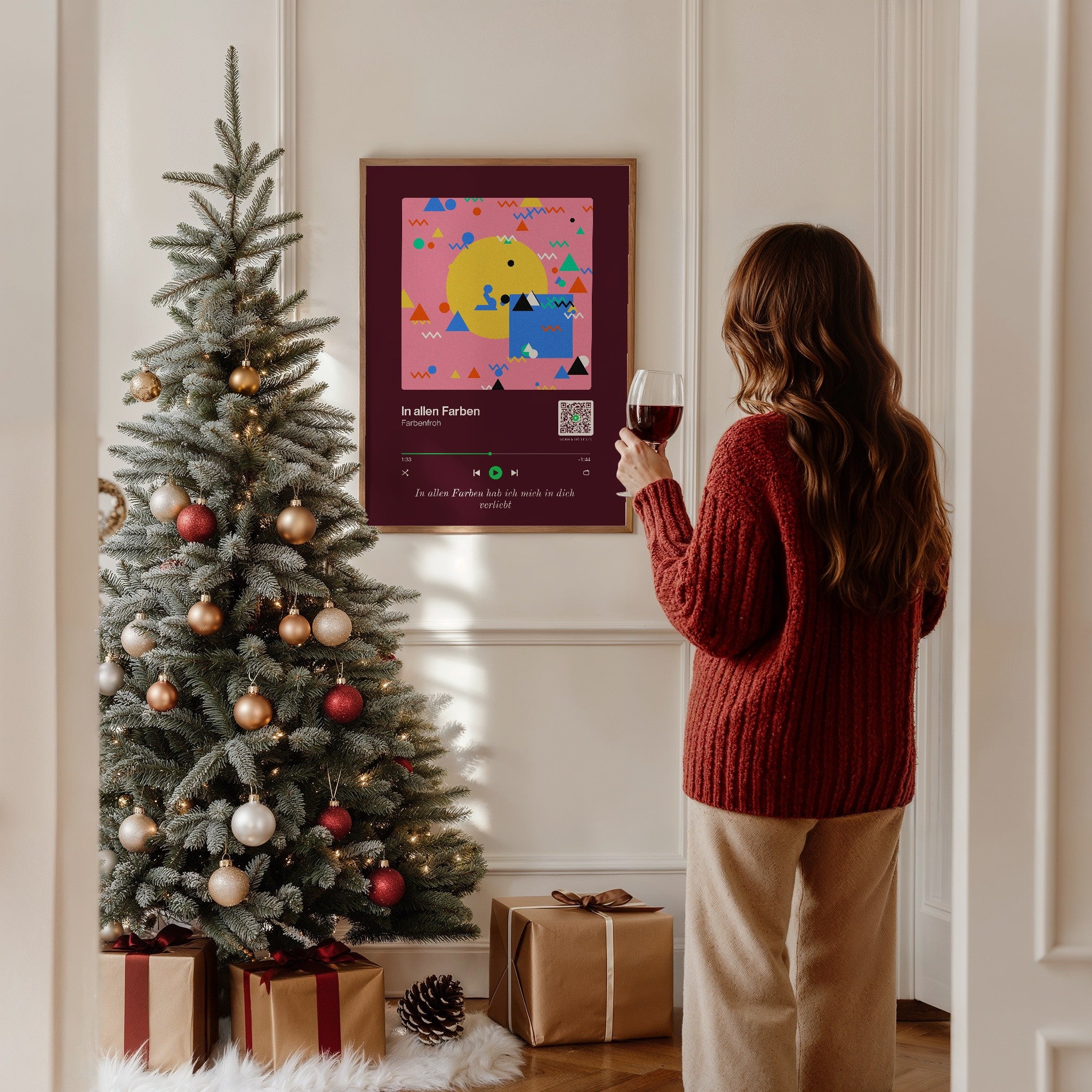 Song Player Poster 10 – an der Wand