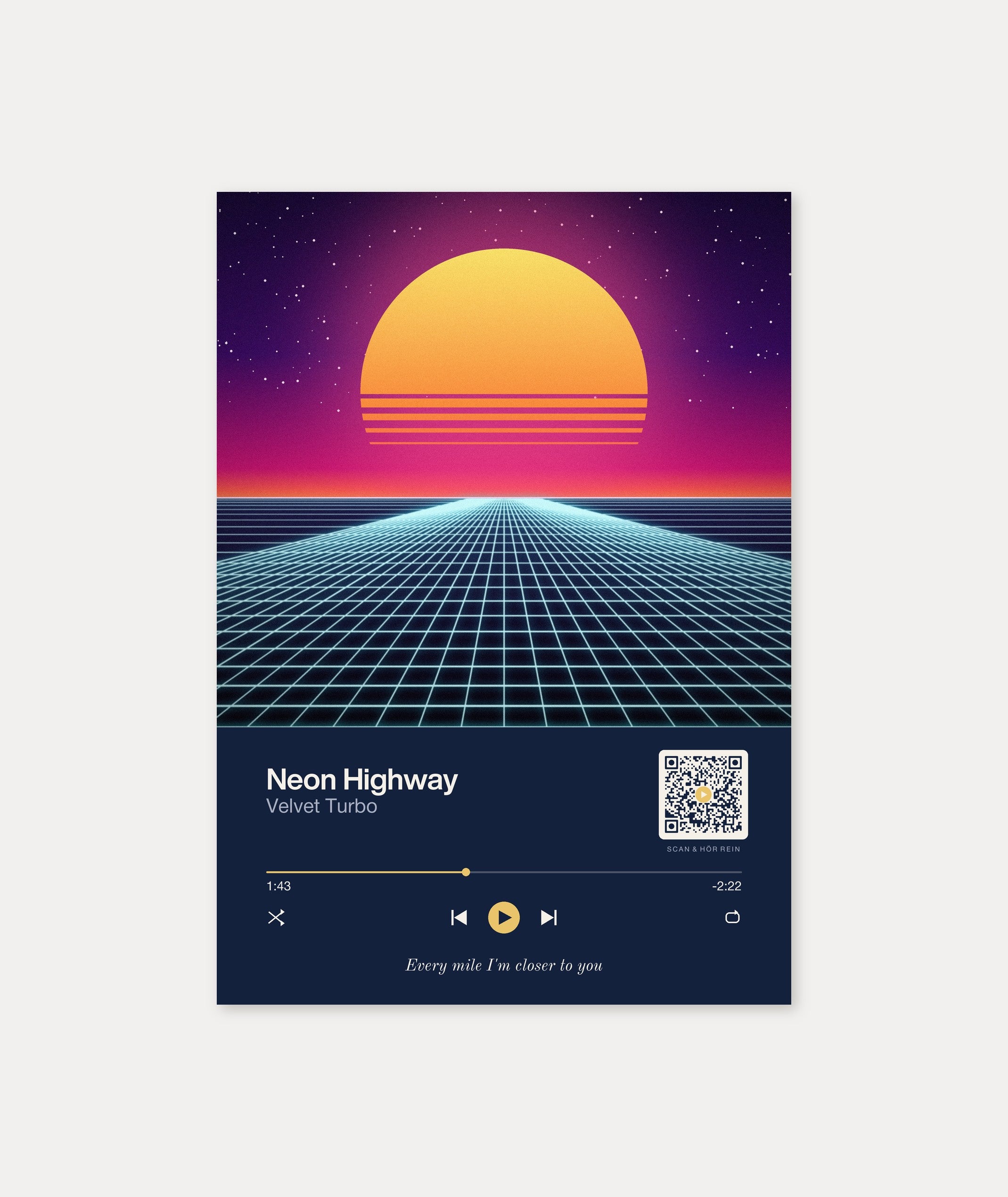 Song Player Poster 2