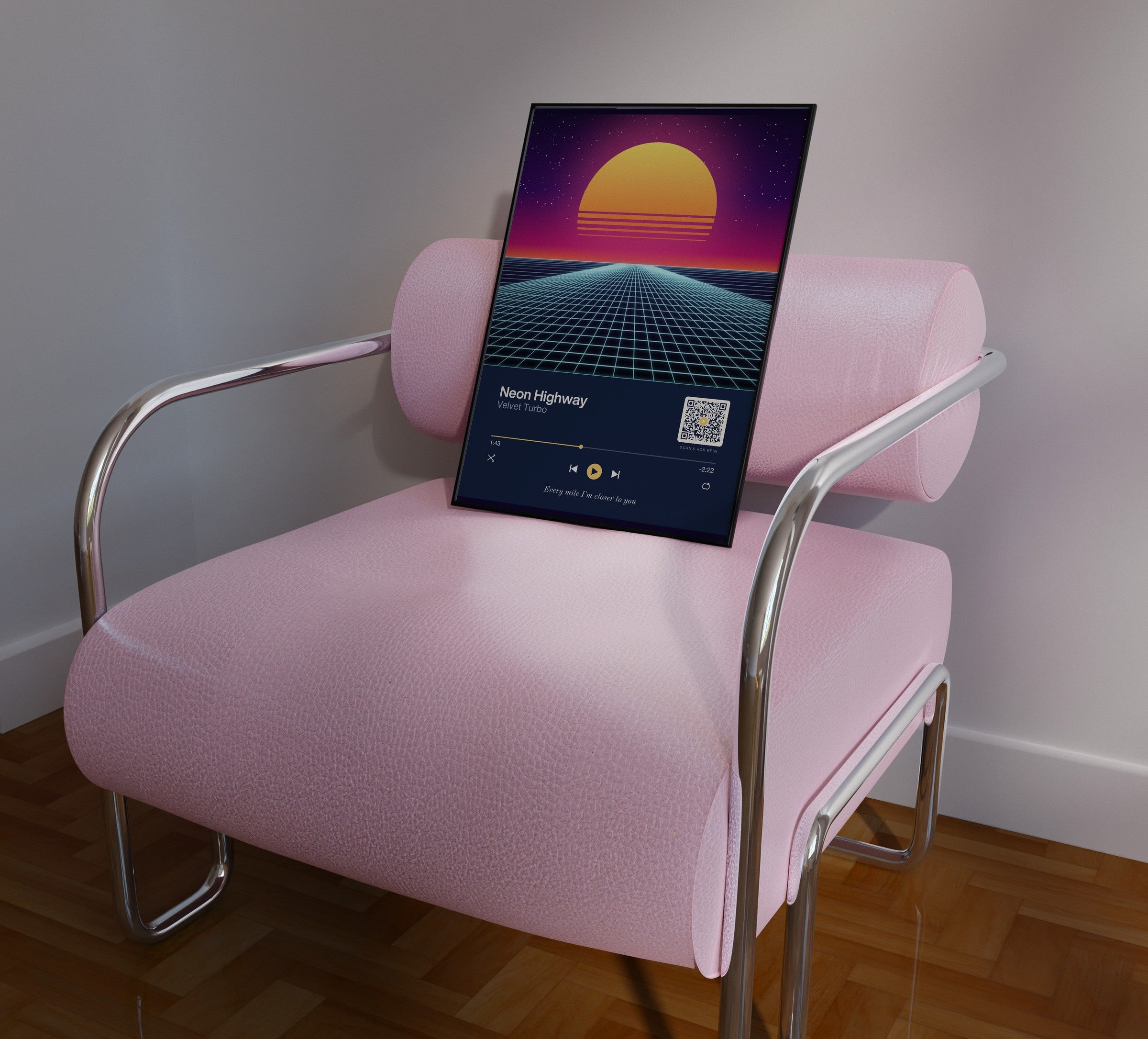 Song Player Poster 2 – Raumansicht