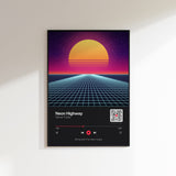 Song Player Poster 2 – an der Wand
