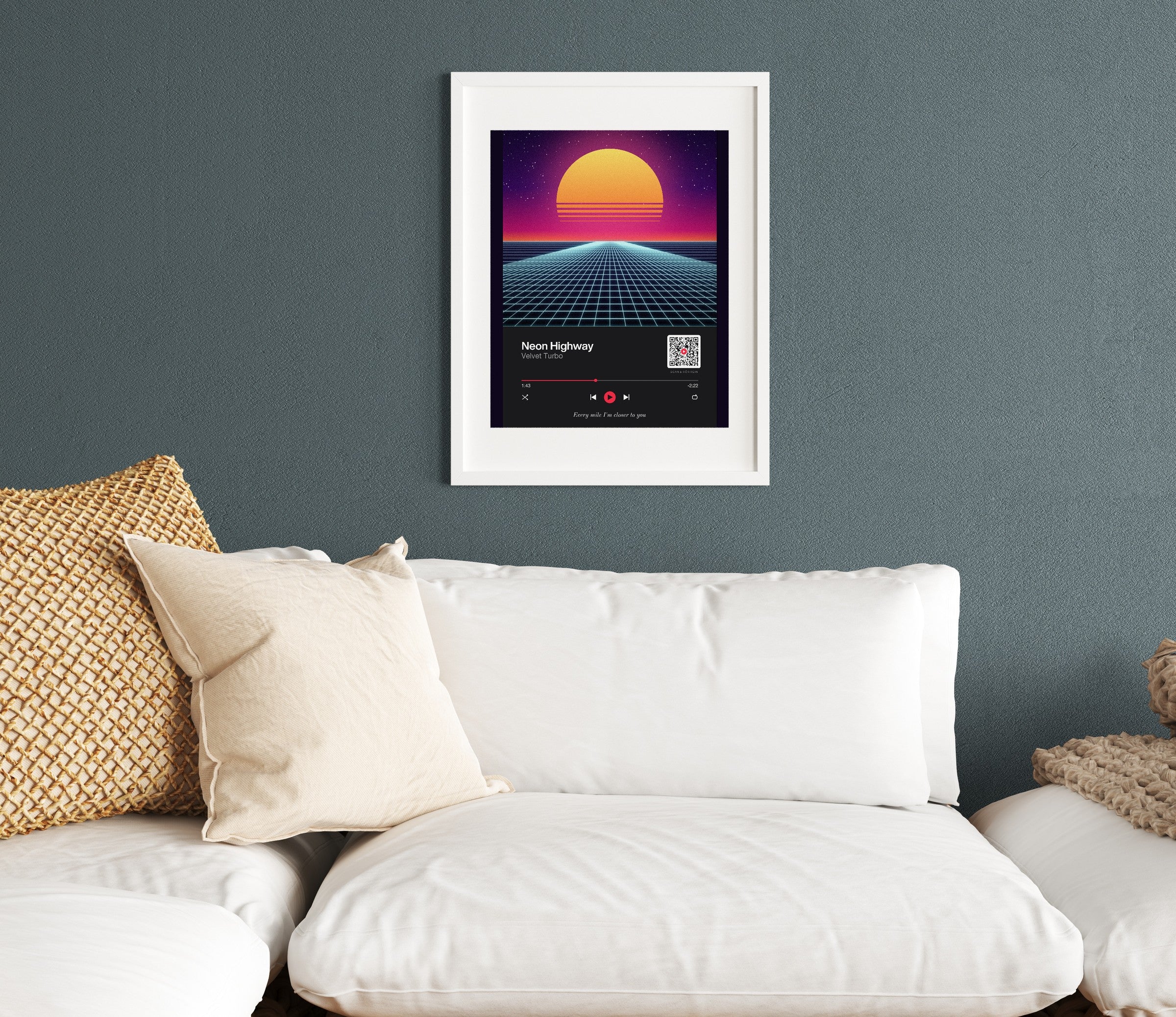 Song Player Poster 2 – Raumansicht