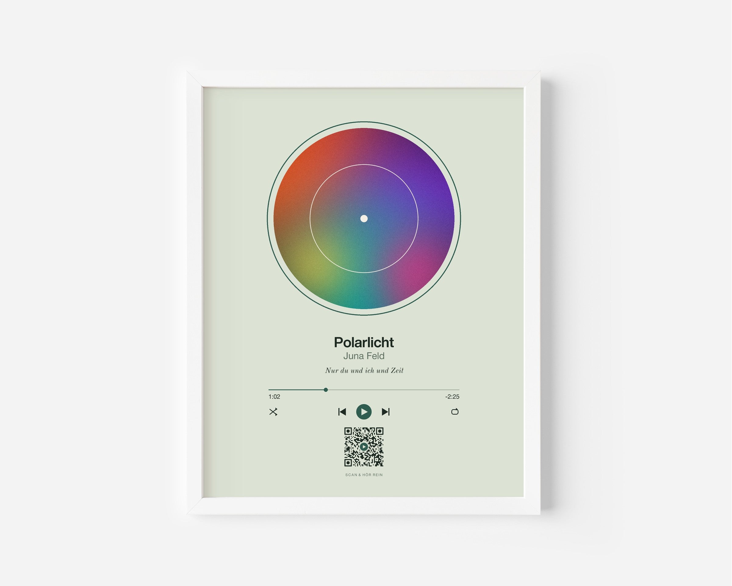 Song Player Poster 3 – Raumansicht