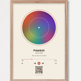 Song Player Poster 3 – Echtholzrahmen Natur