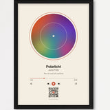 Song Player Poster 3 – Echtholzrahmen Schwarz