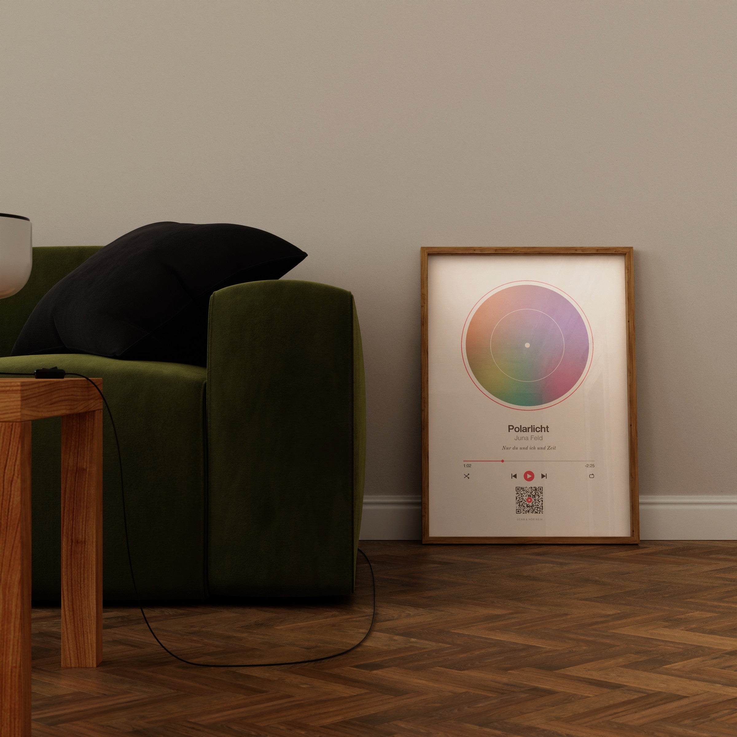 Song Player Poster 3 – an der Wand