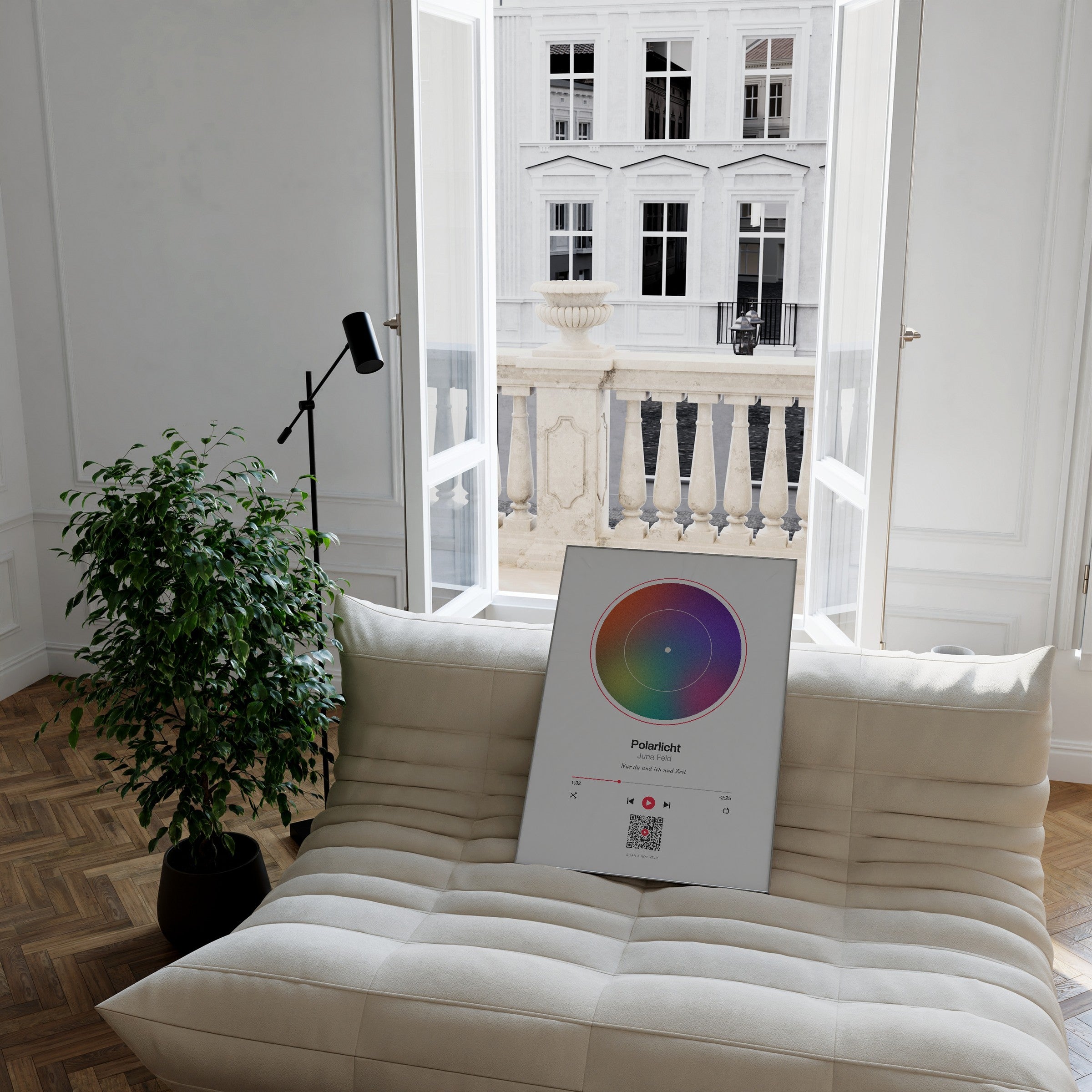 Song Player Poster 3 – Raumansicht