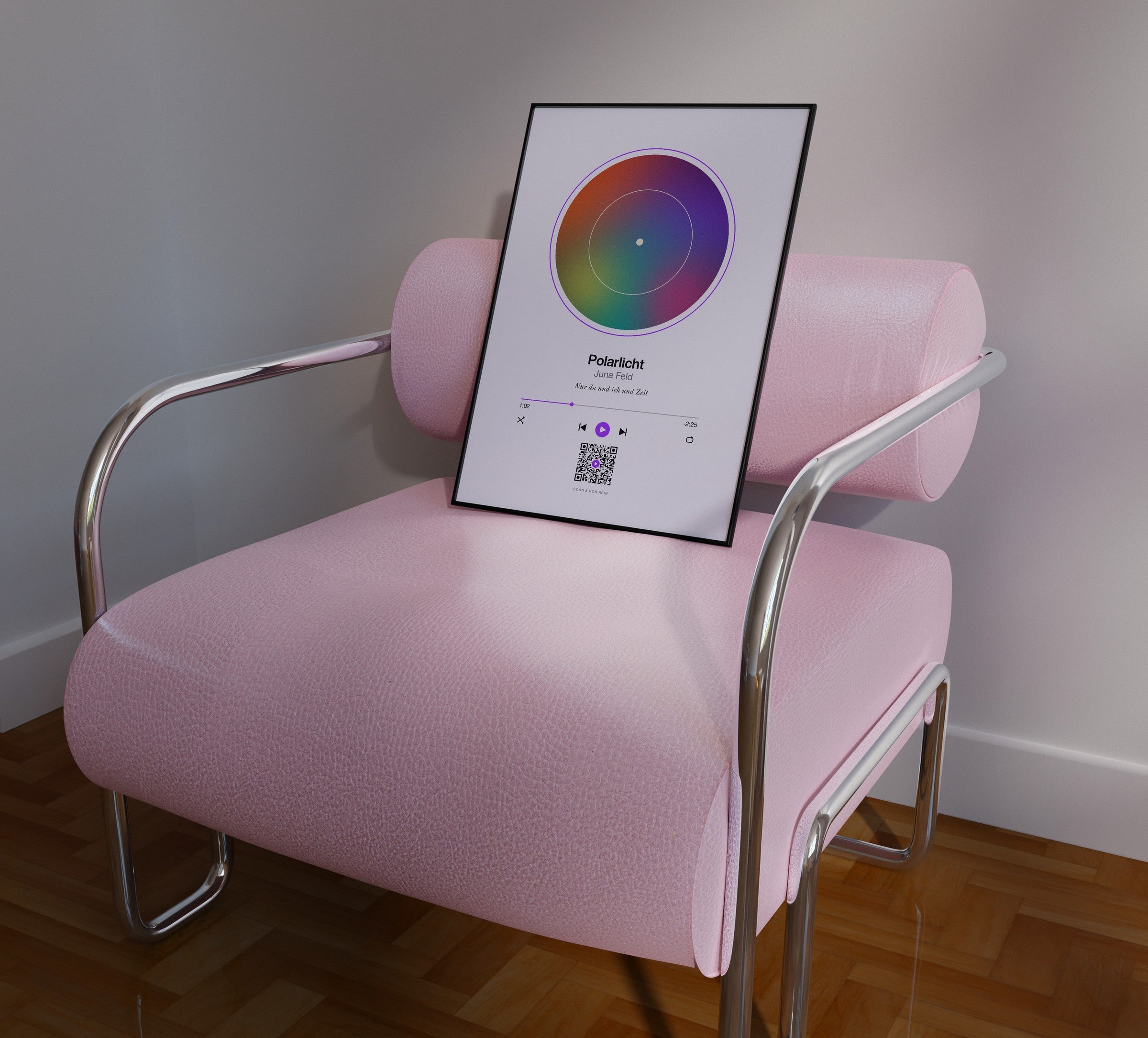 Song Player Poster 3 – an der Wand