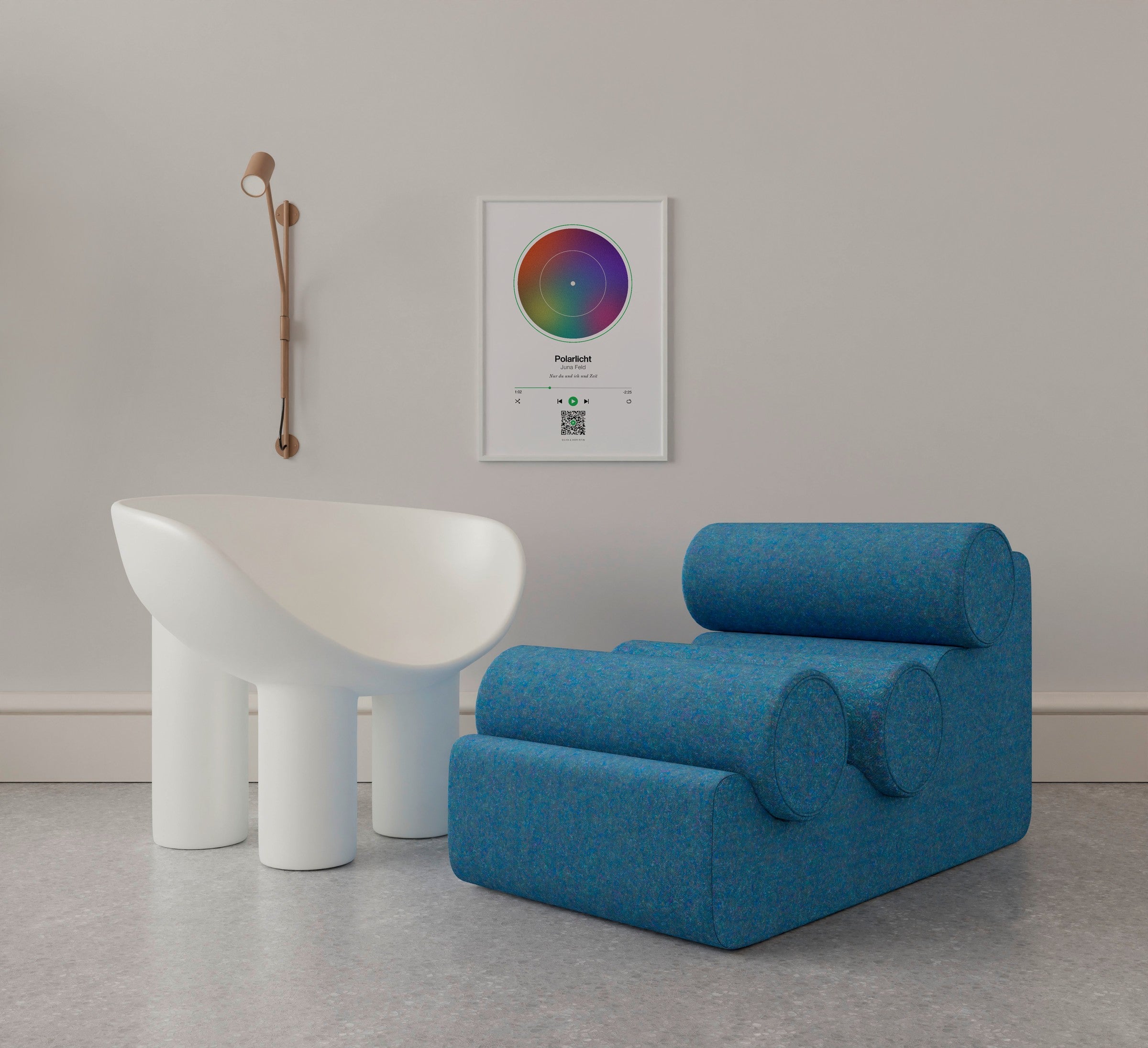 Song Player Poster 3 – im Wohnzimmer