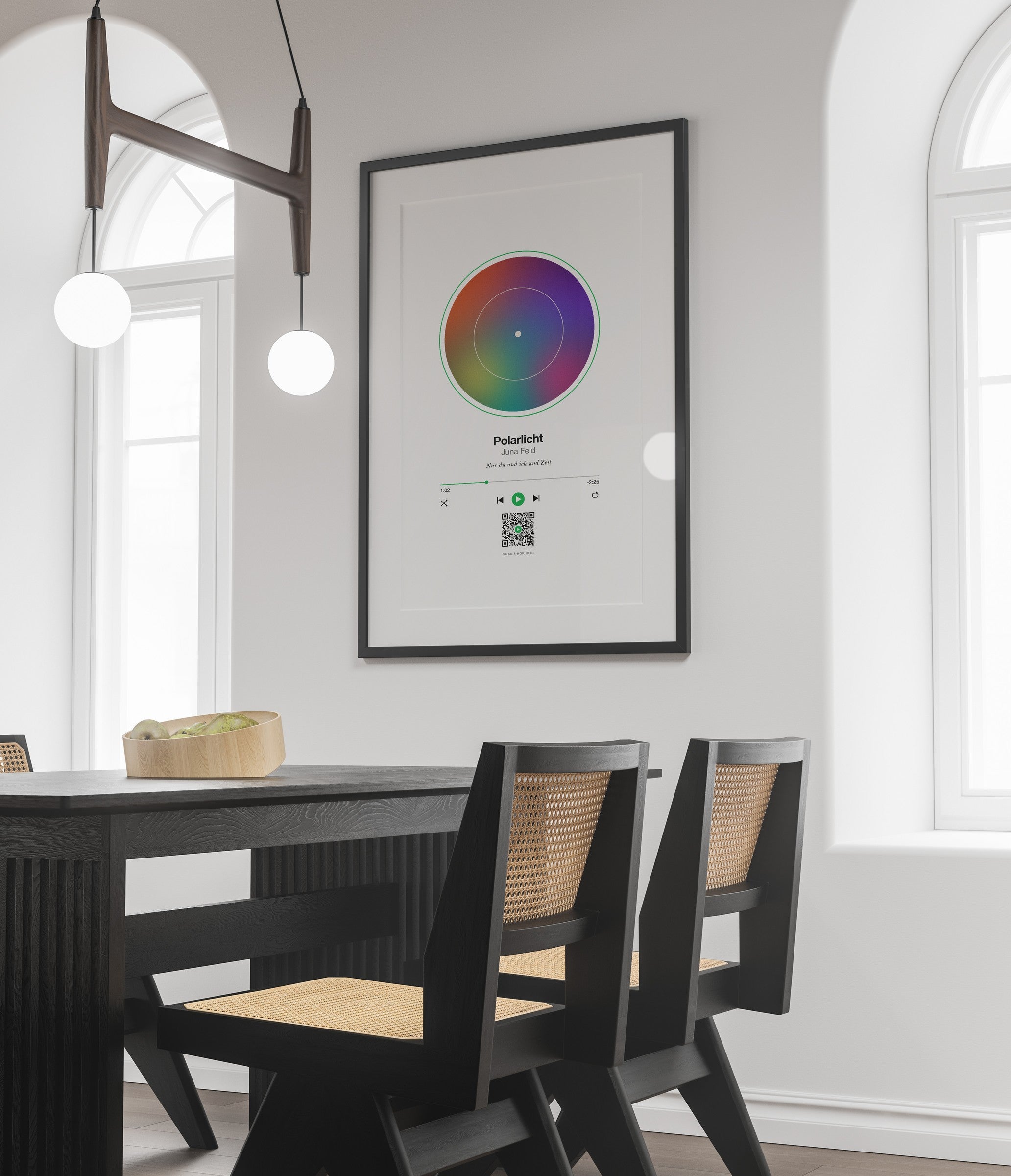 Song Player Poster 3 – an der Wand