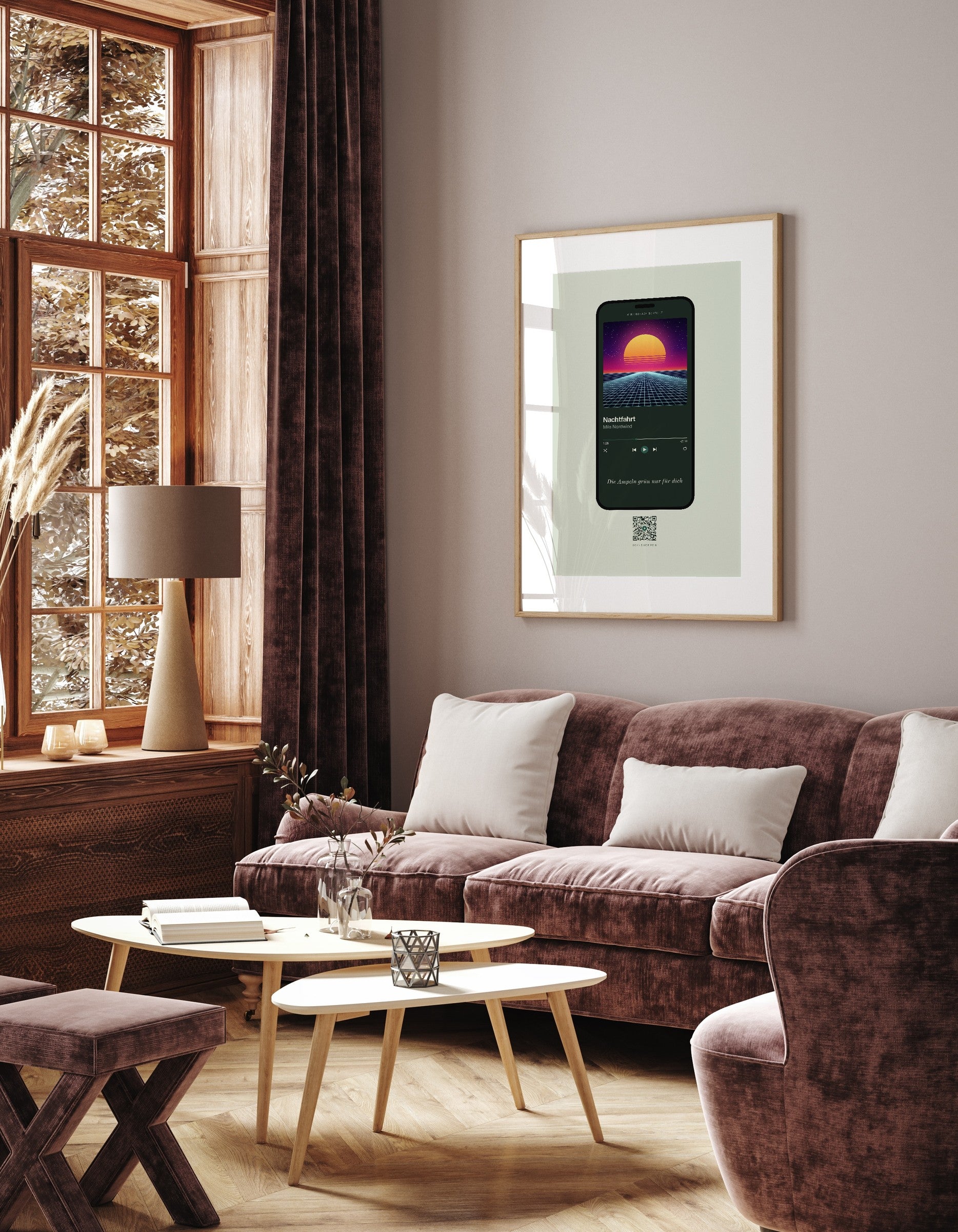 Song Player Poster 4 – im Wohnzimmer