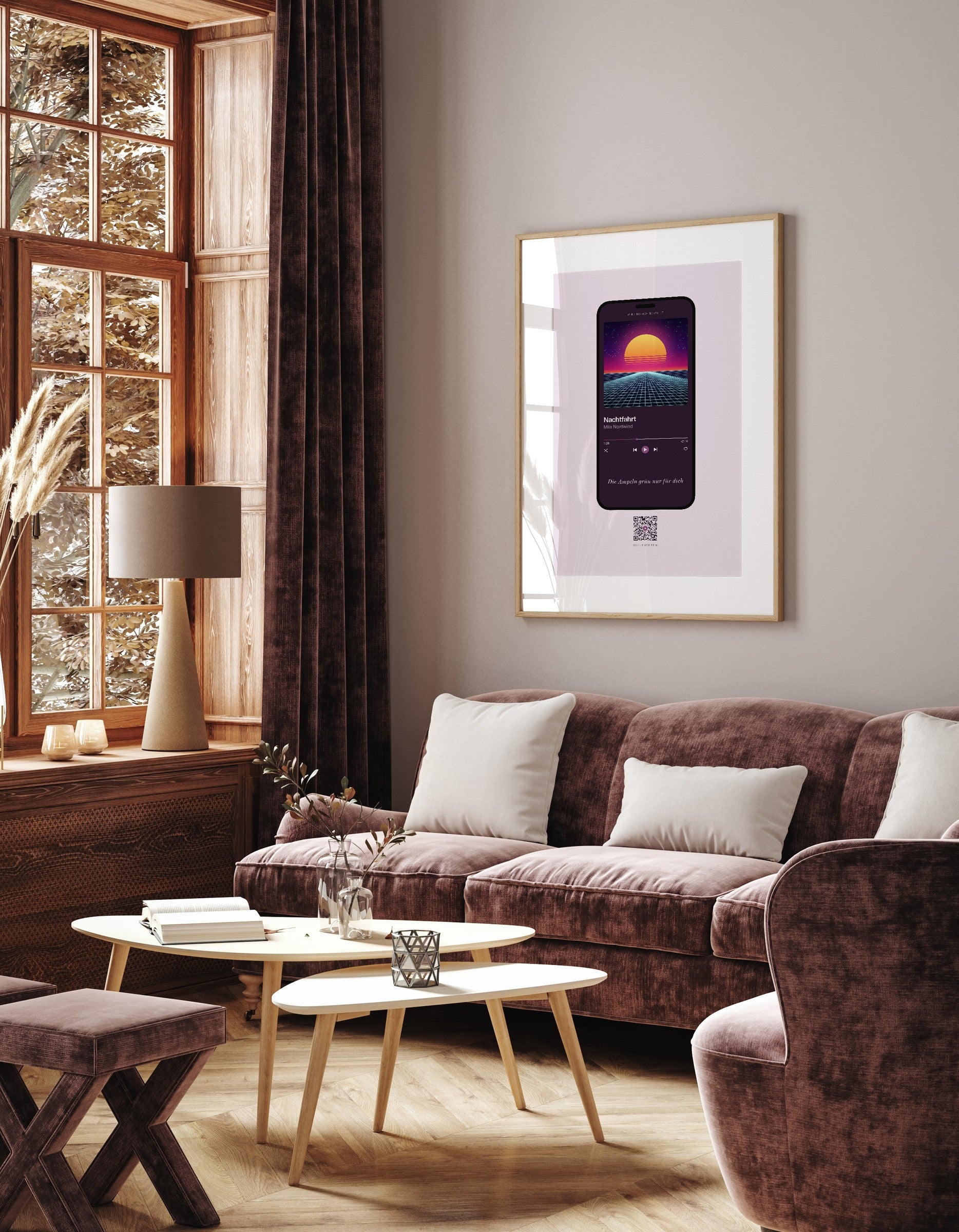 Song Player Poster 4 – im Wohnzimmer